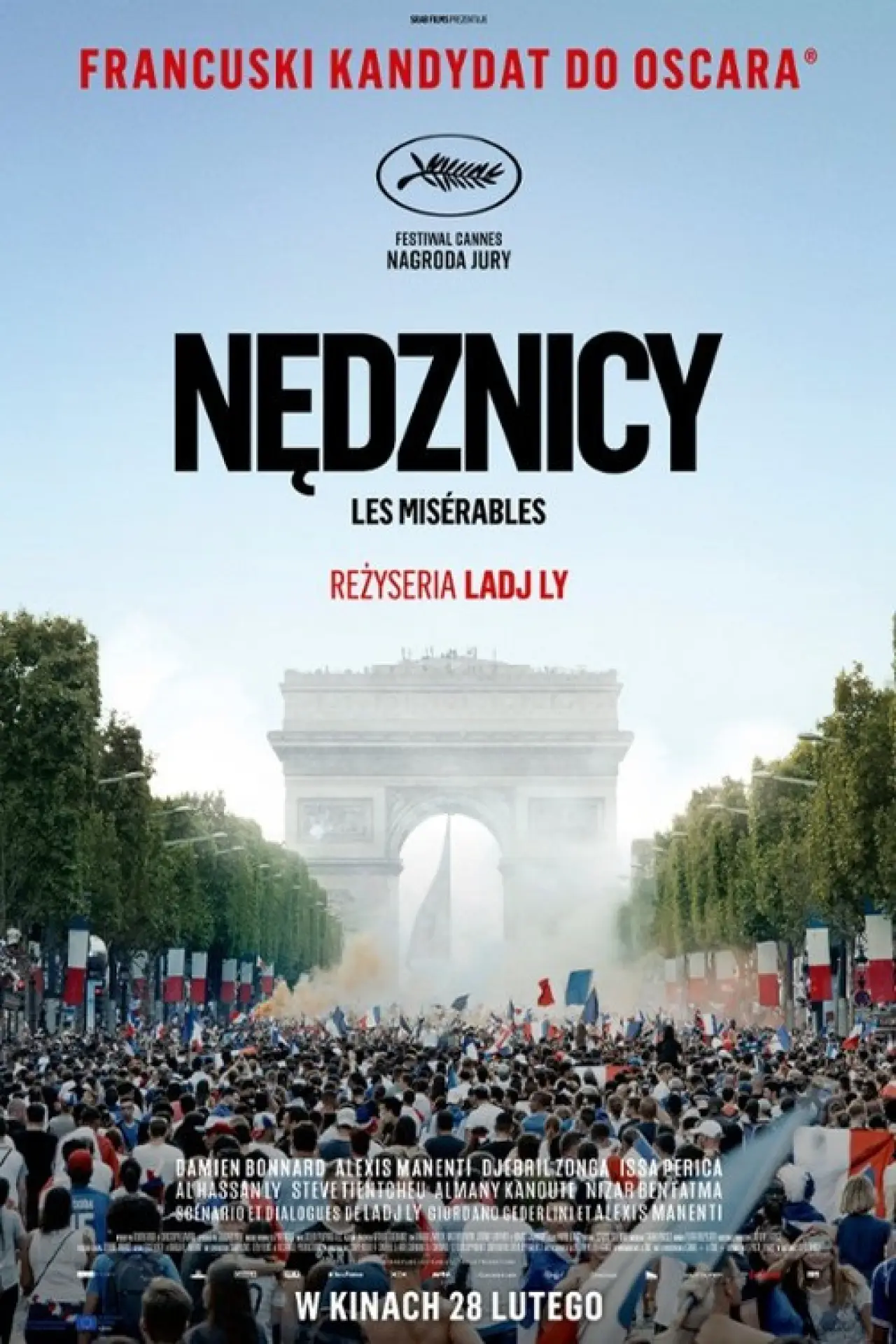 Plakat filmowy "Nędznicy"