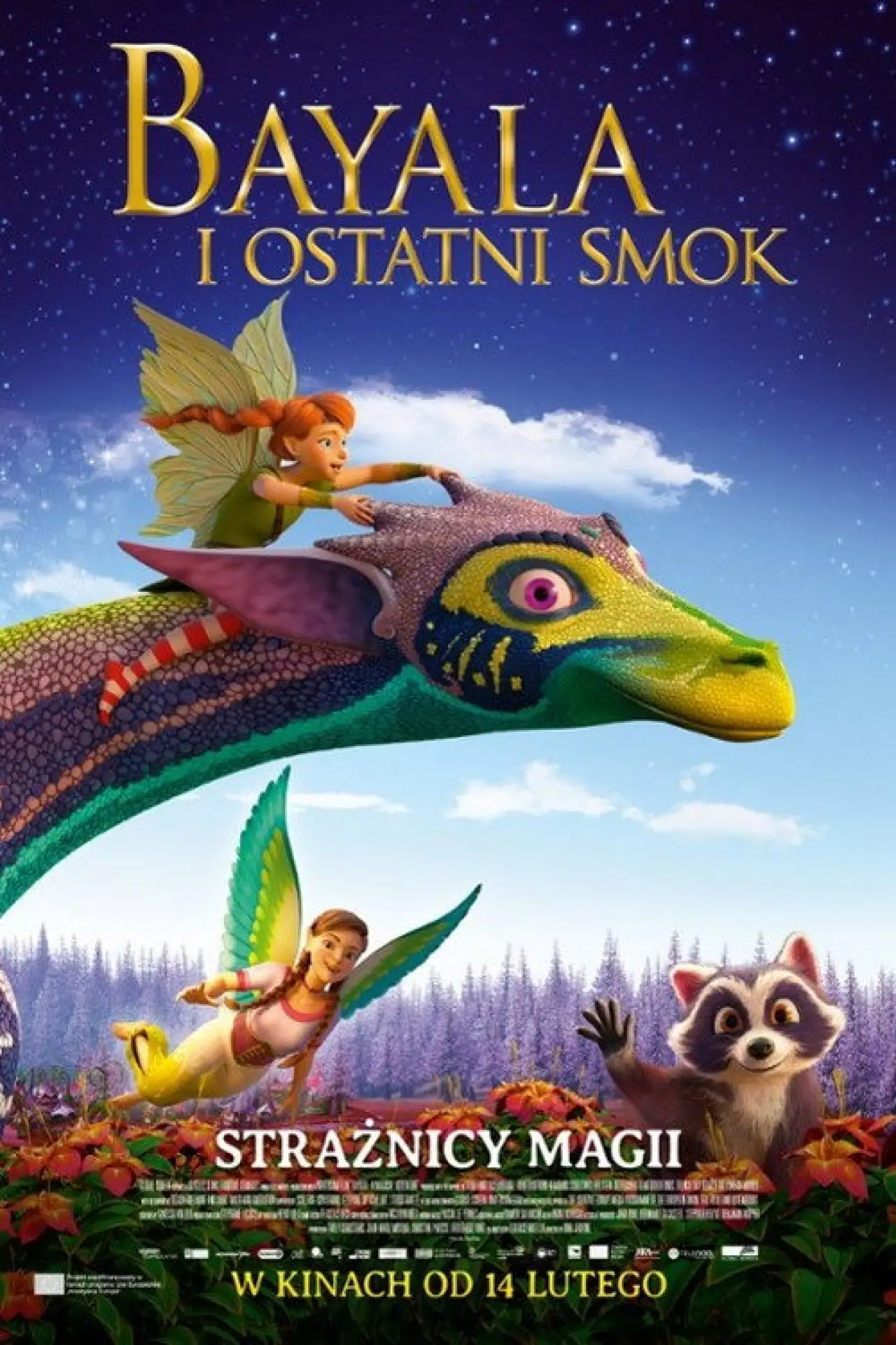 Plakat filmowy "Bayala i ostatni smok"
