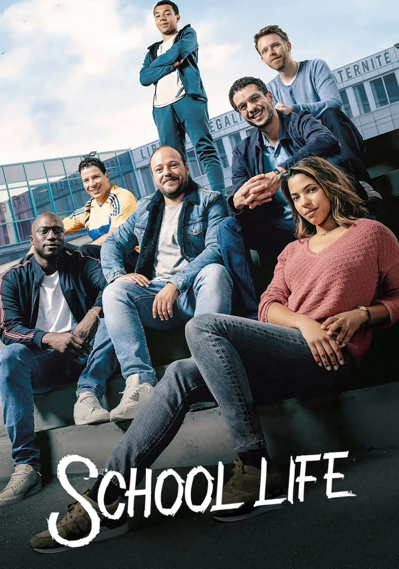 Plakat filmowy "Szkolne życie"
