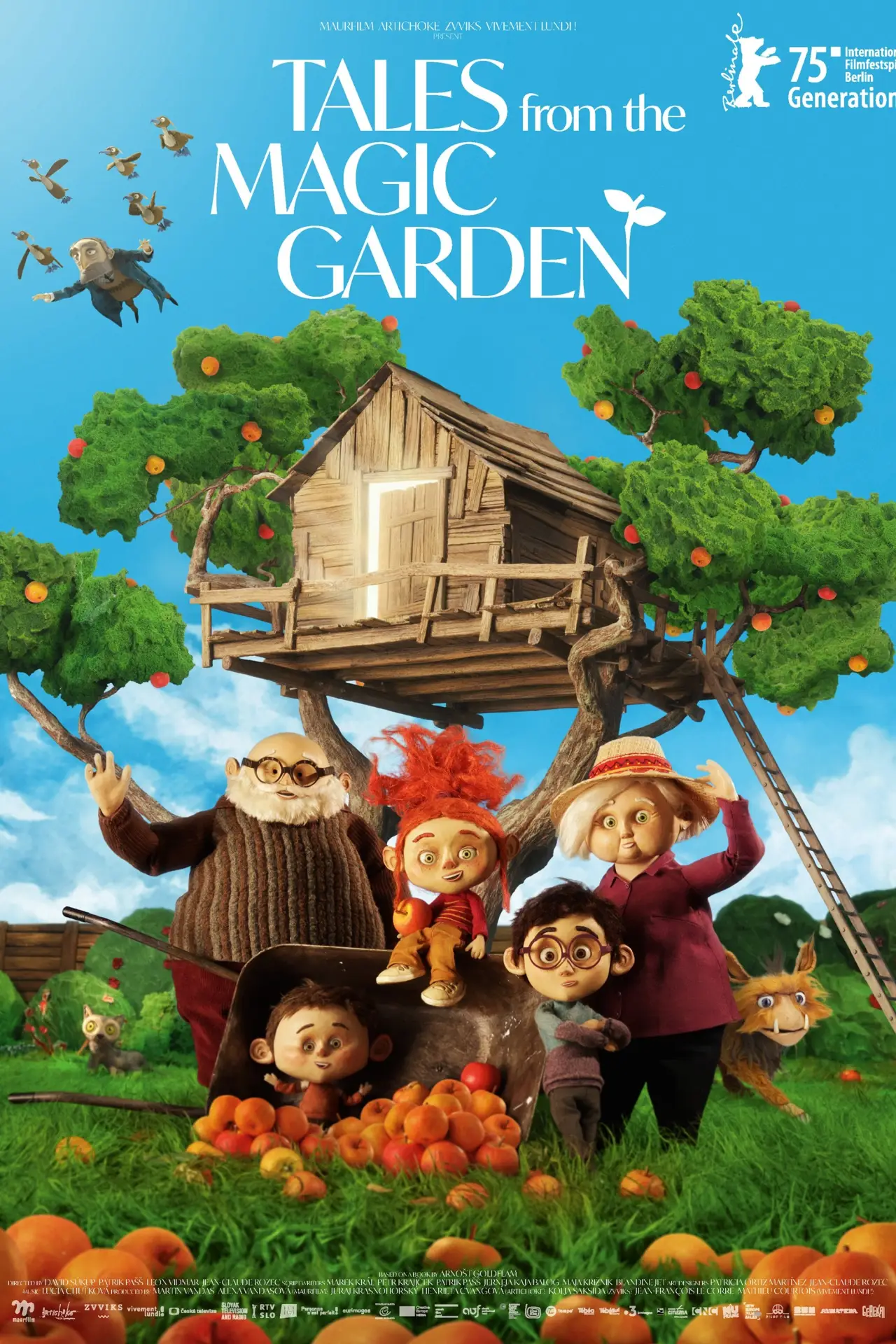 Plakat filmowy "Pohádky po babičce"