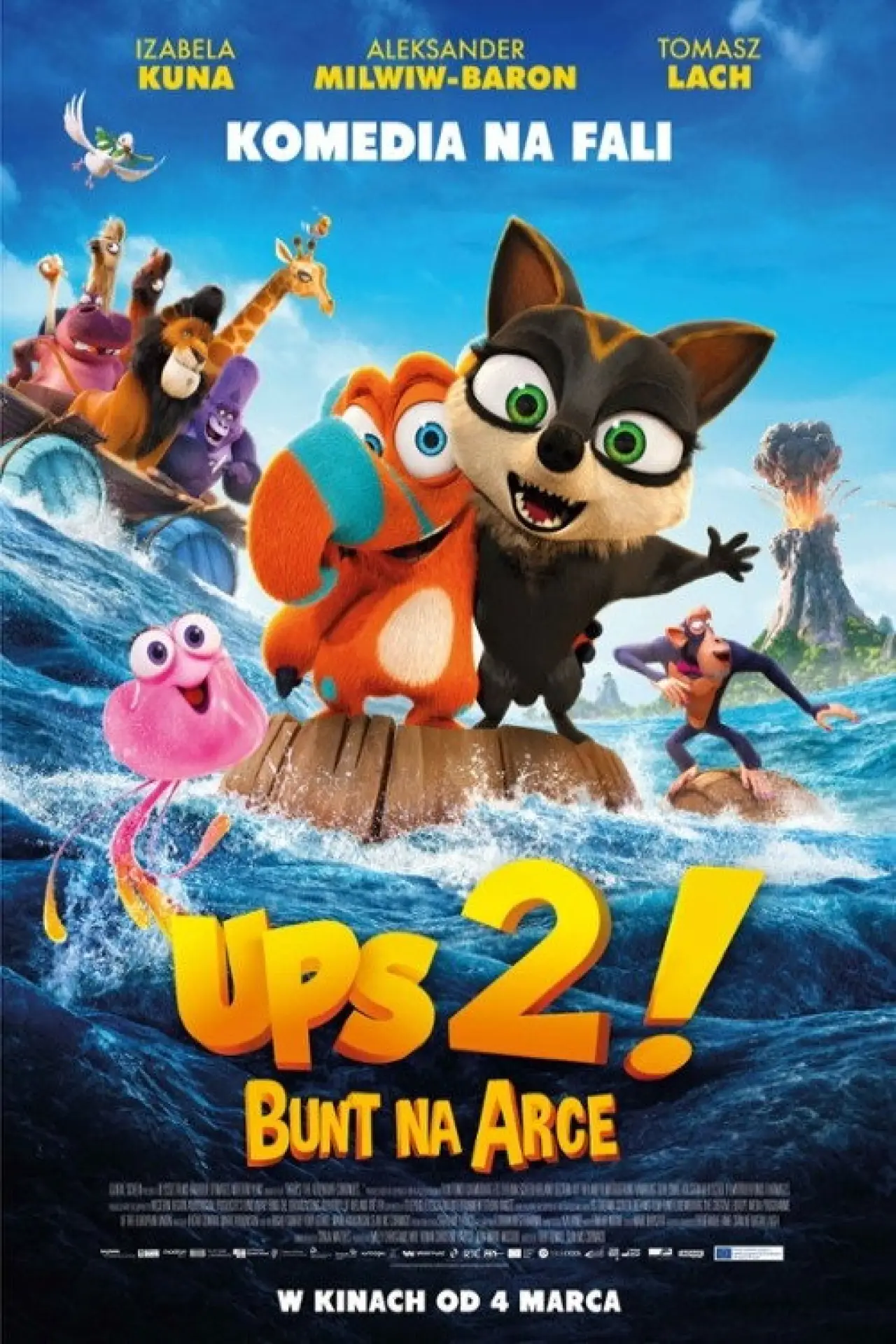 Plakat filmowy "Ups 2! Bunt na arce"