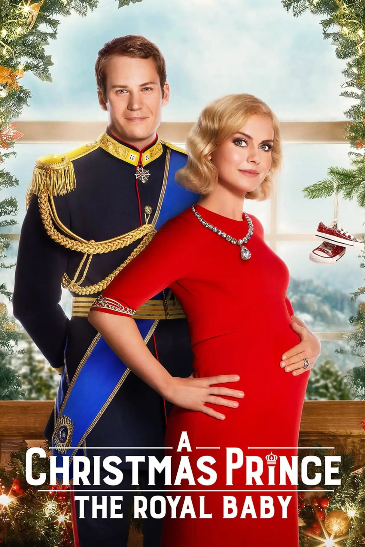 Plakat filmowy "Świąteczny książę: Królewskie dziecko"
