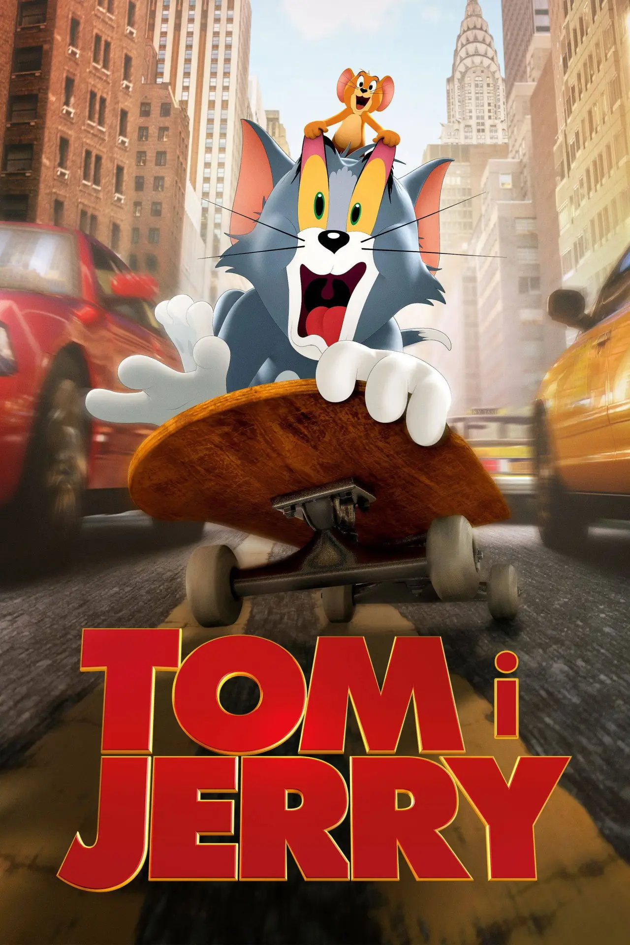 Plakat filmowy "Tom i Jerry"