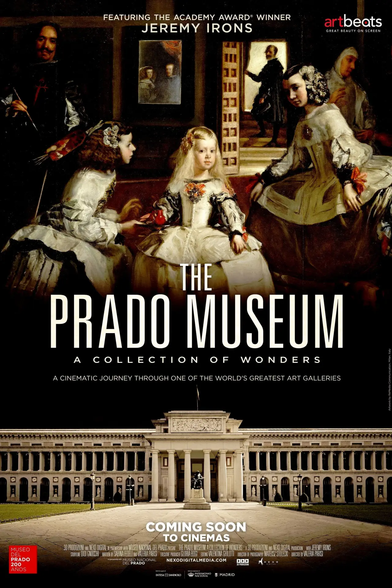 Plakat filmowy "Il Museo del Prado: la corte delle meraviglie"