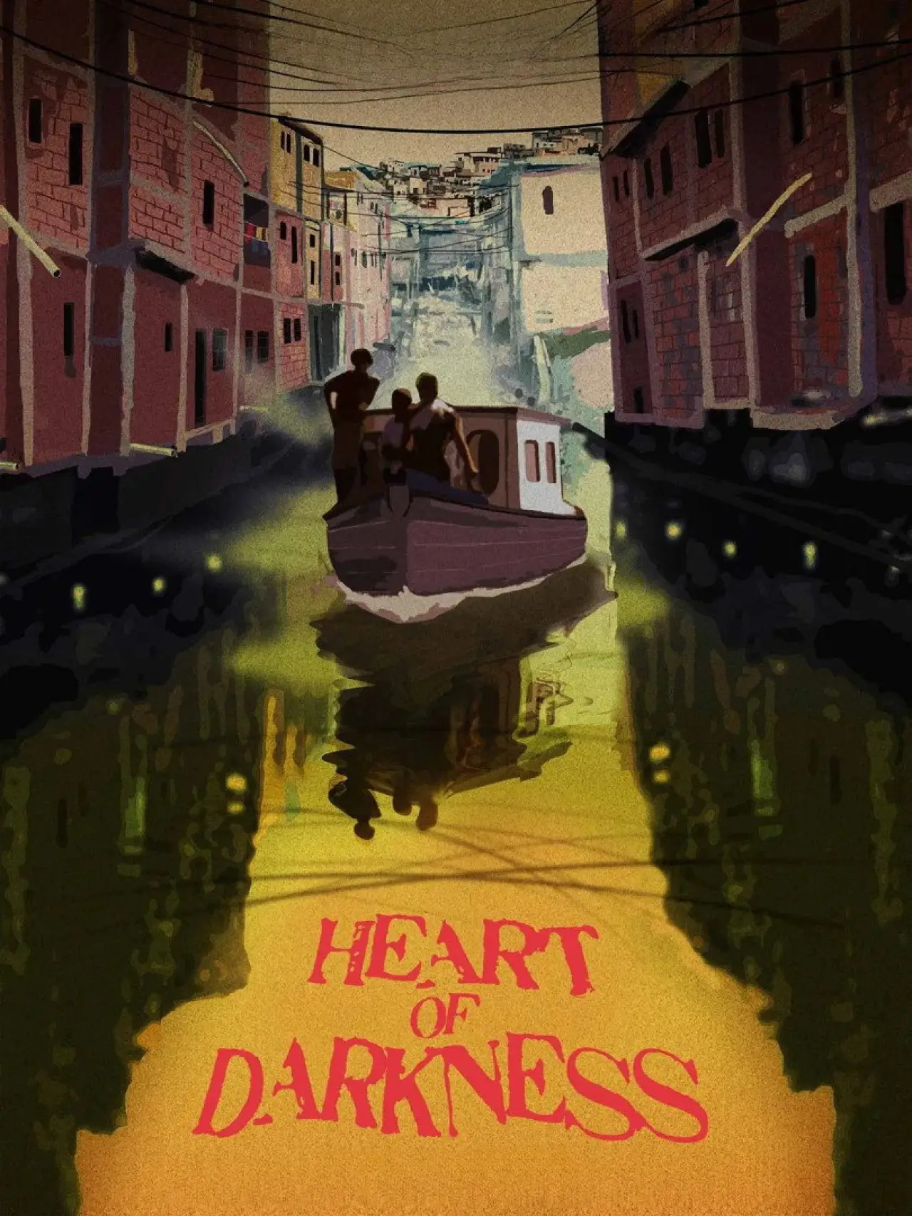 Plakat filmowy "Coração das Trevas"