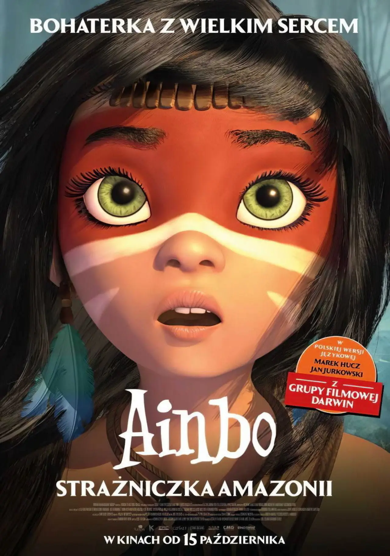 Plakat filmowy "Ainbo - strażniczka Amazonii"