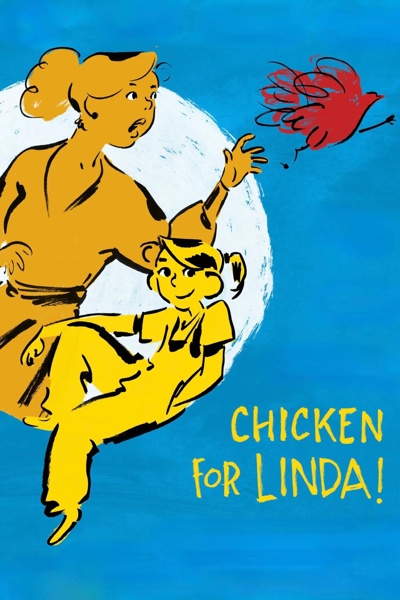 Plakat filmowy "Kurczak dla Lindy!"