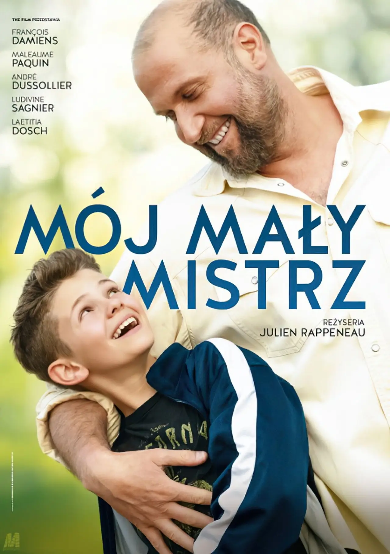 Plakat filmowy "Mój mały mistrz"