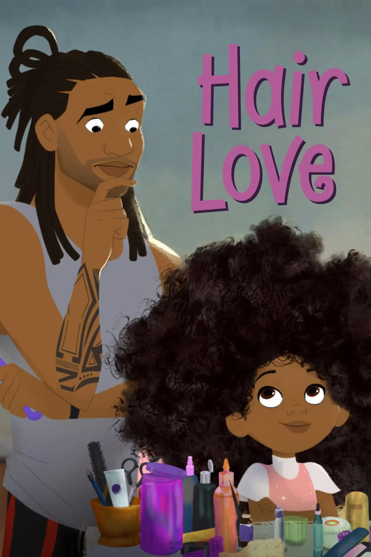 Plakat filmowy "Hair Love"