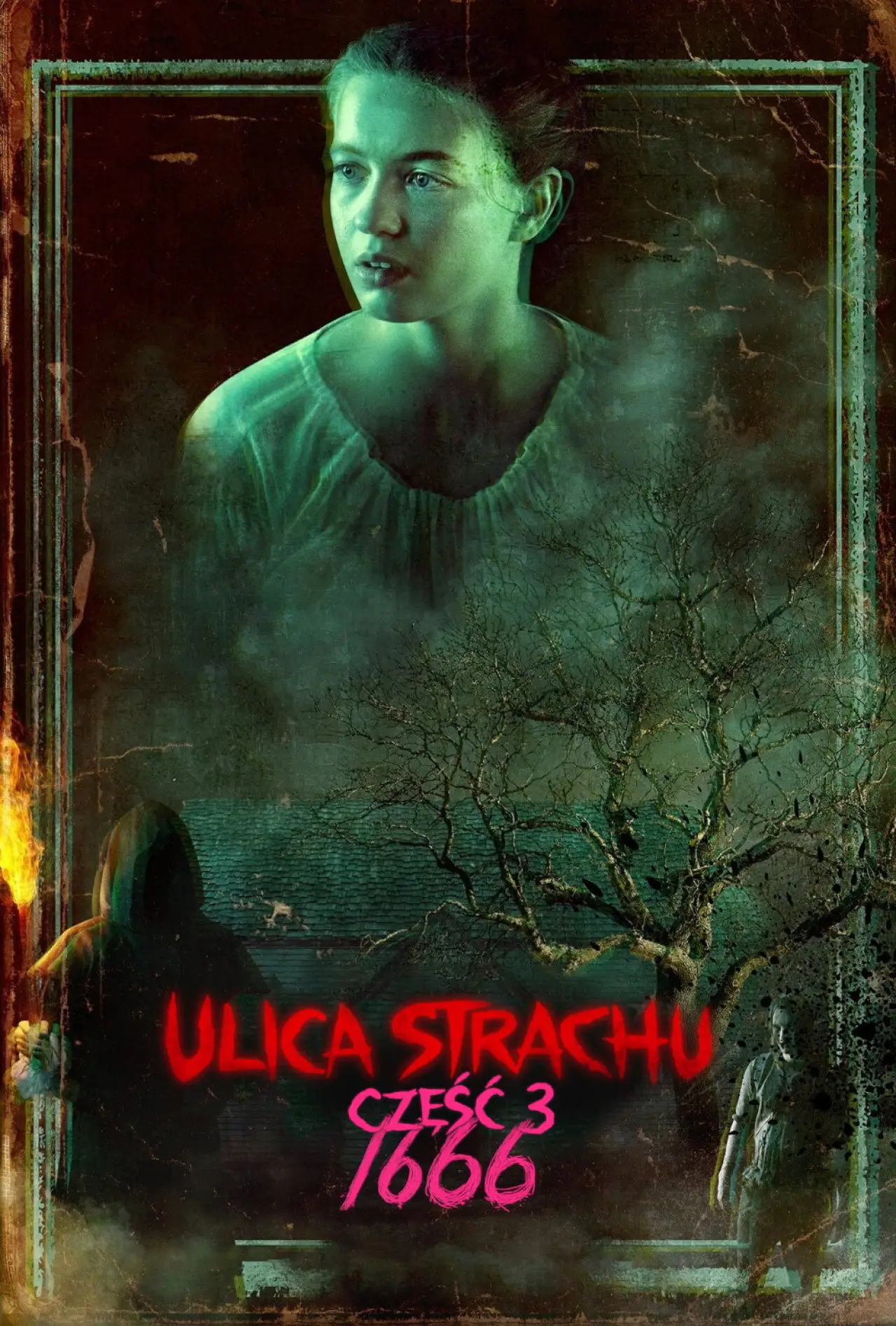 Plakat filmowy "Ulica Strachu – część 3: 1666"
