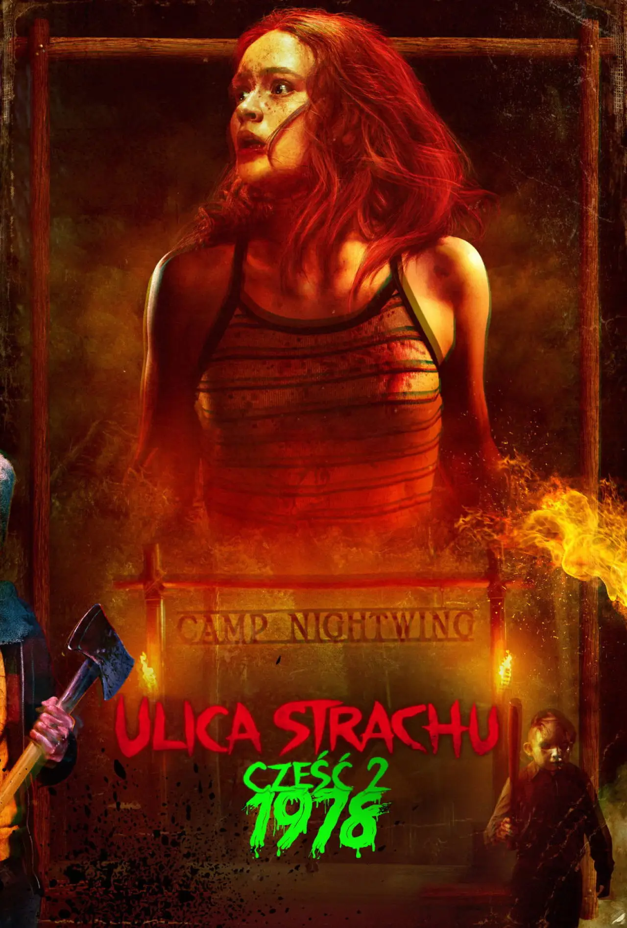 Plakat filmowy "Ulica Strachu – część 2: 1978"
