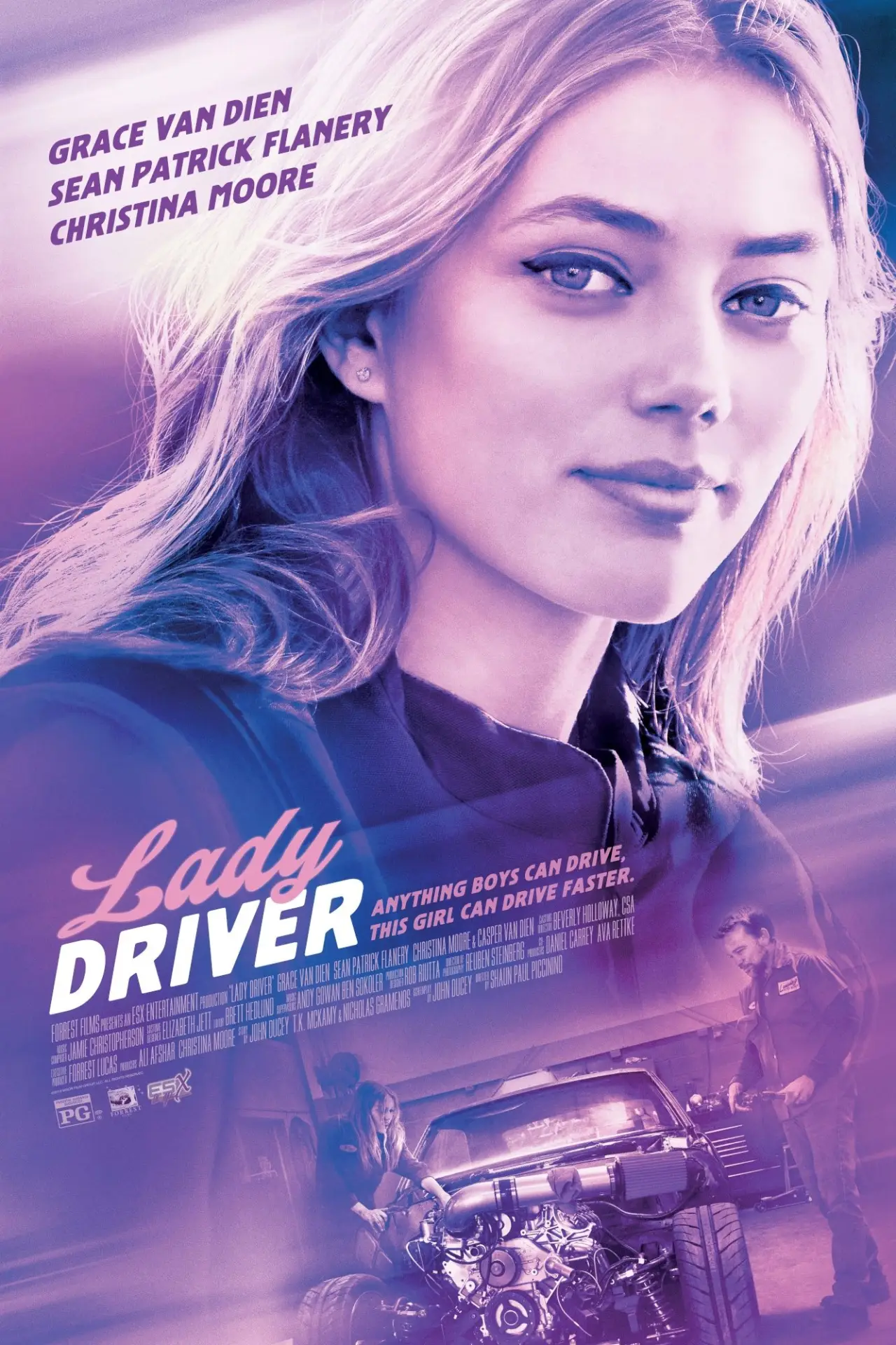 Plakat filmowy "Lady Driver"