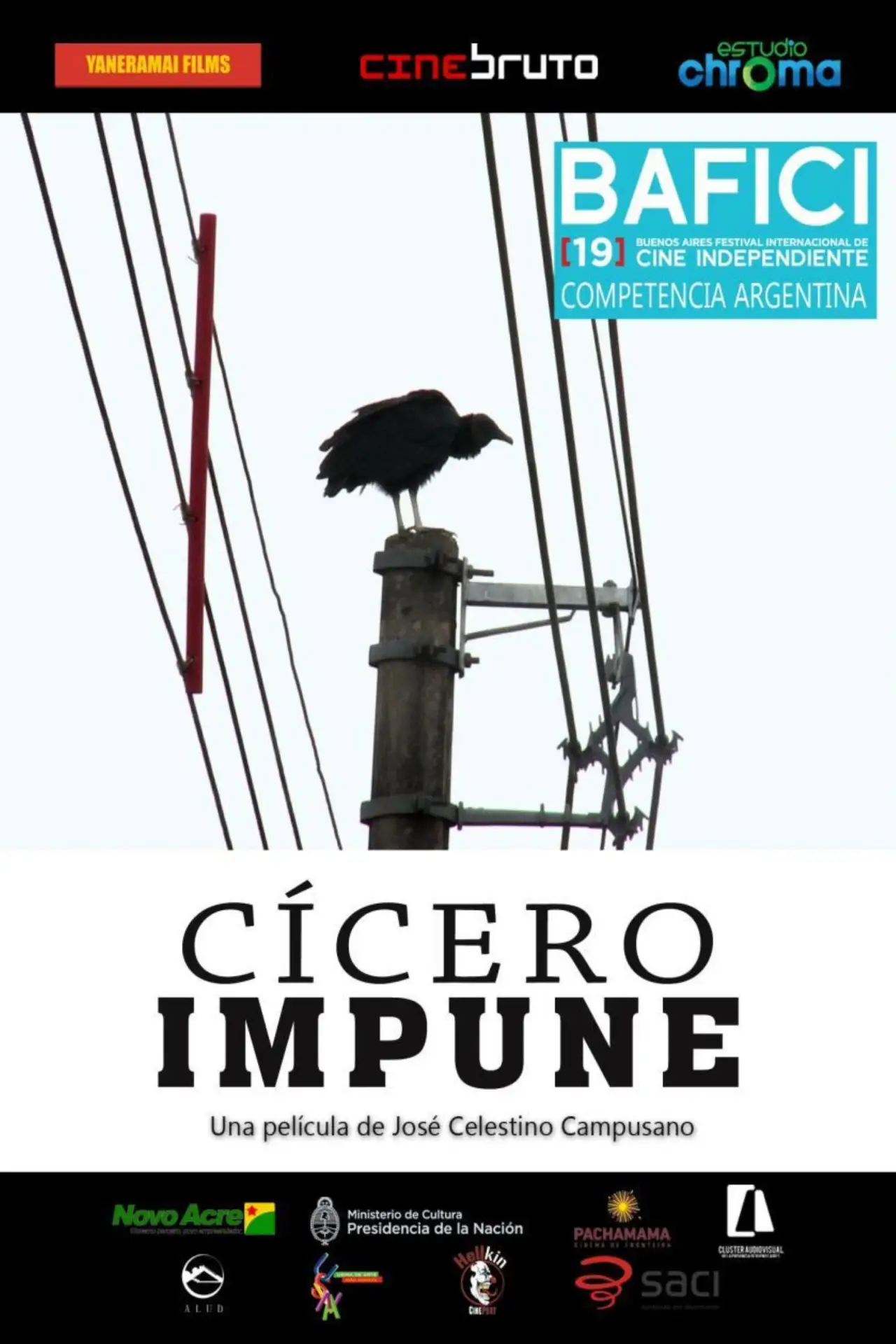 Plakat filmowy "Cícero impune"