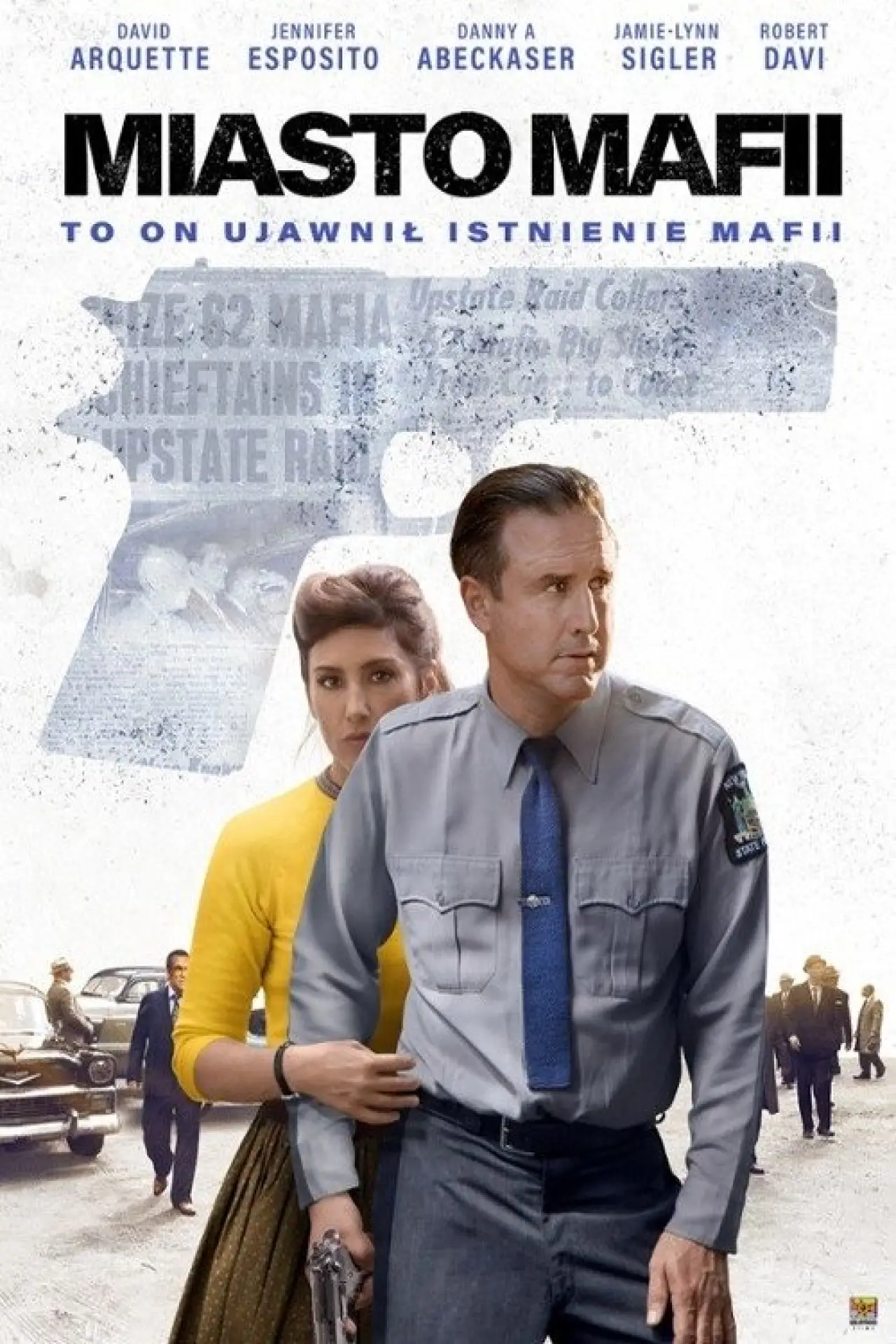 Plakat filmowy "Miasto mafii"