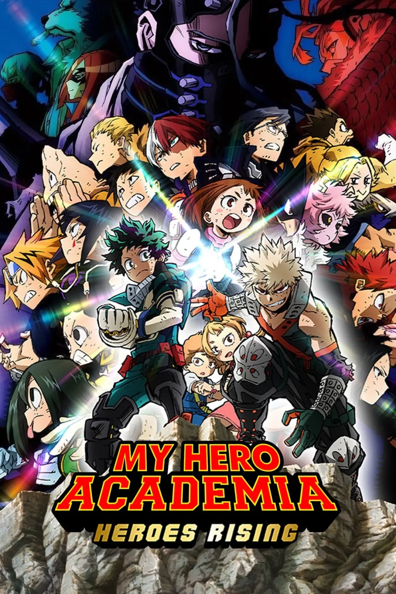 Plakat filmowy "My Hero Academia: Heroes Rising"