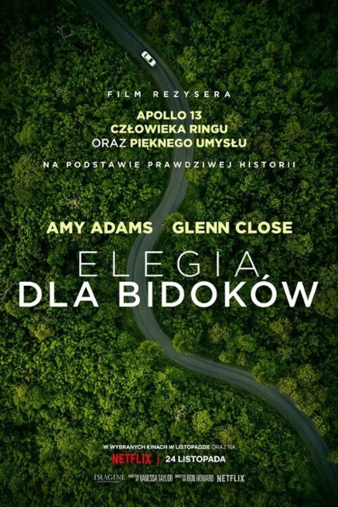 Plakat filmowy "Elegia dla Bidoków"