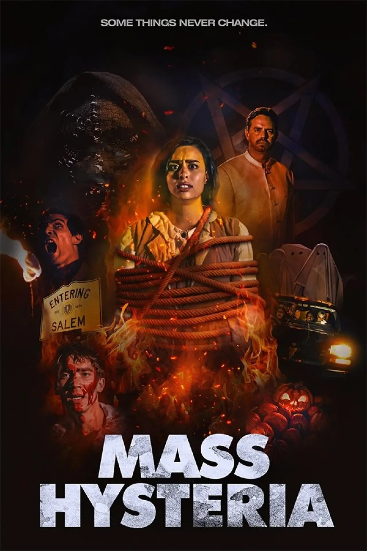 Plakat filmowy "Mass Hysteria"