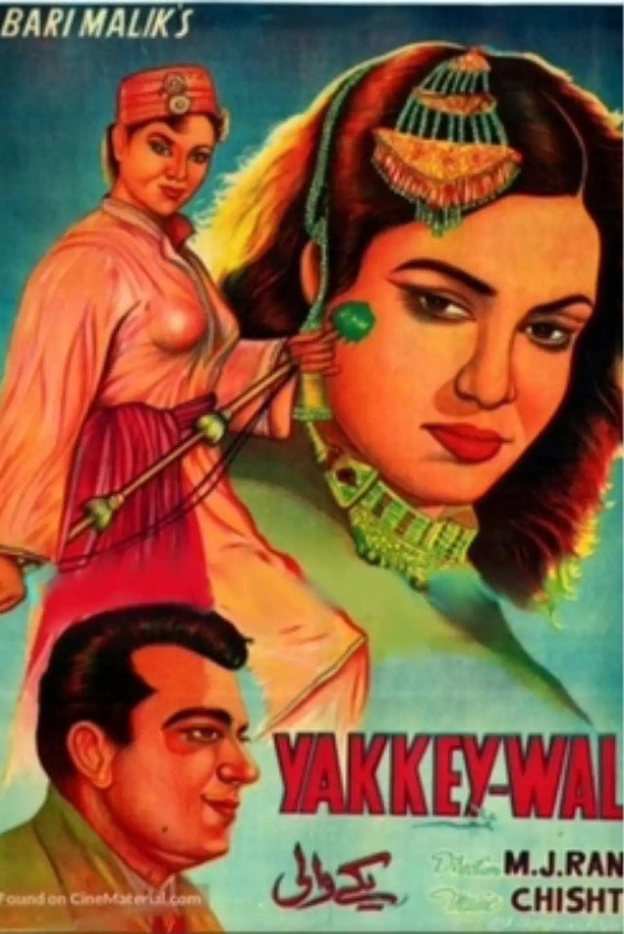 Plakat filmowy "Yakke Wali"