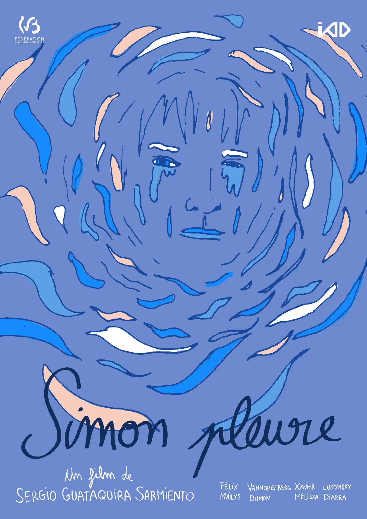 Plakat filmowy "Simon pleure"