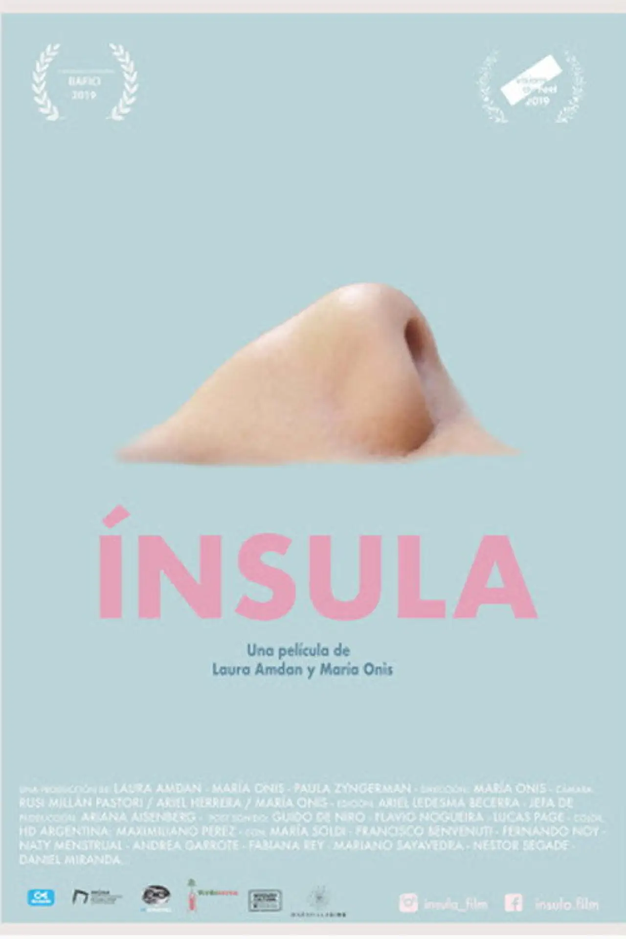 Plakat filmowy "Ínsula"