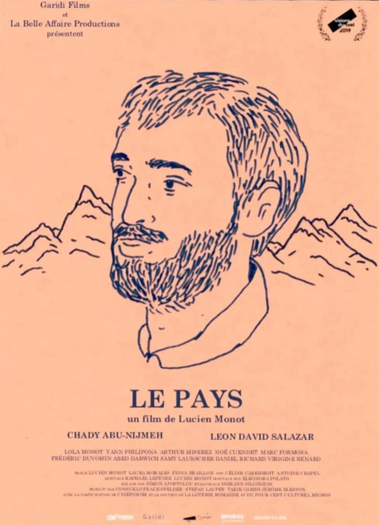 Plakat filmowy "Le pays"