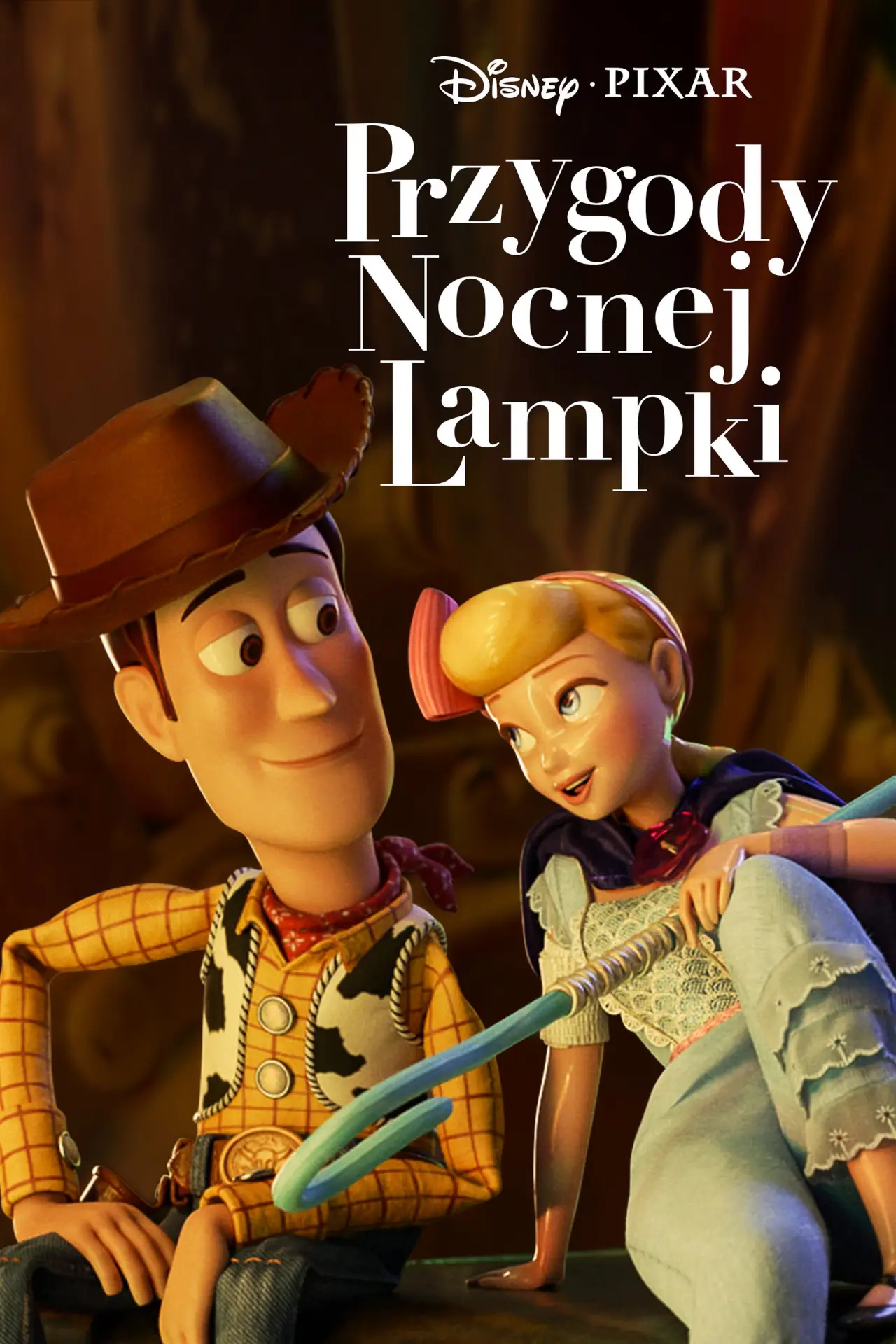 Plakat filmowy "Przygody nocnej lampki"