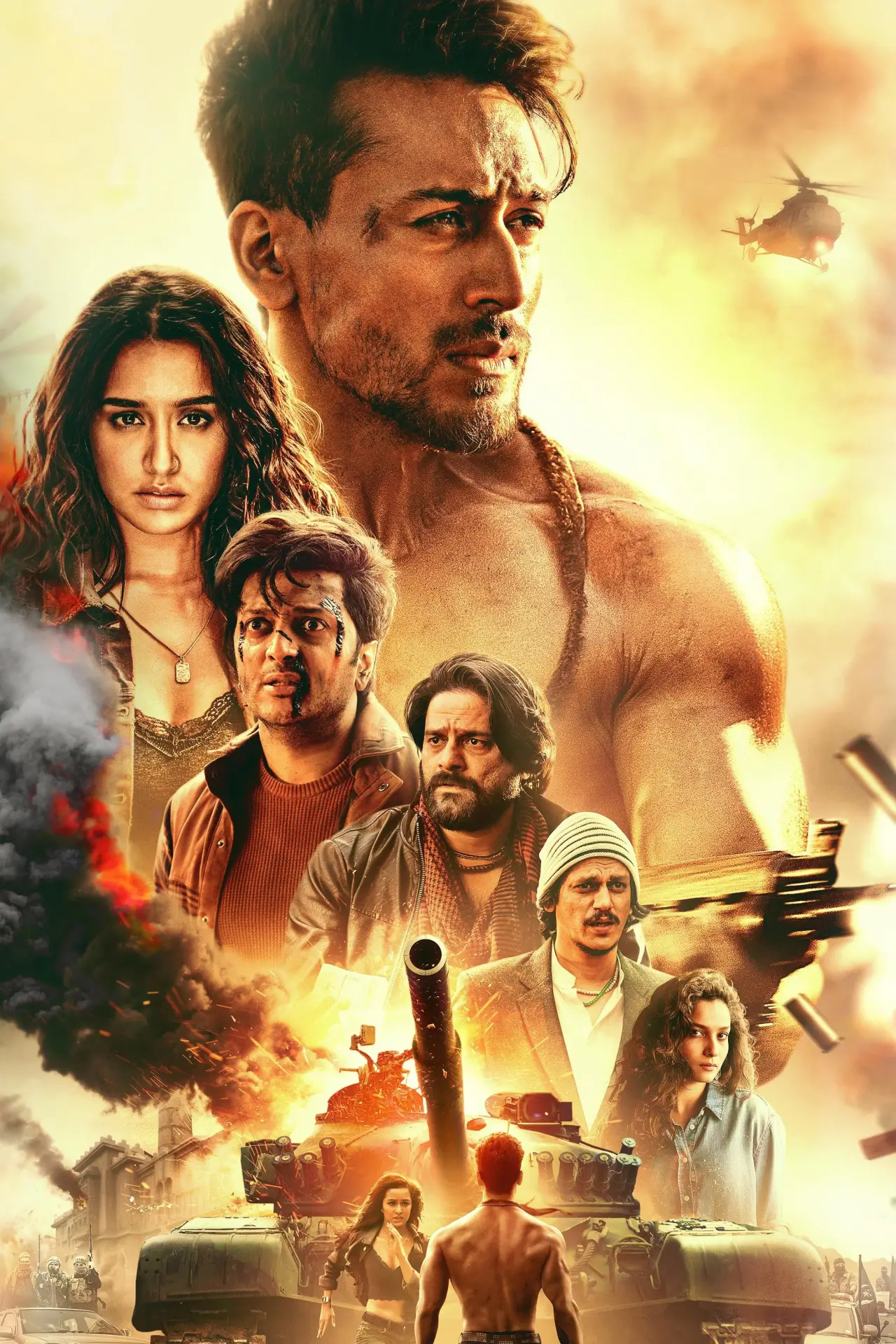 Plakat filmowy "बाघी ३"