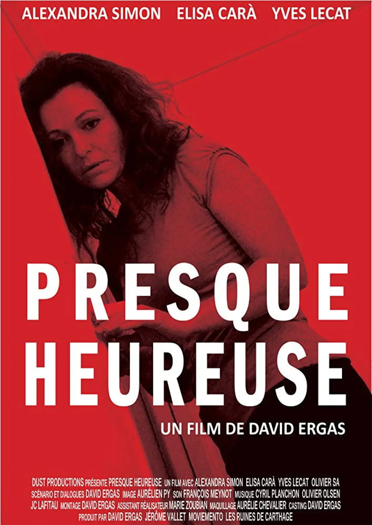 Plakat filmowy "Presque heureuse"