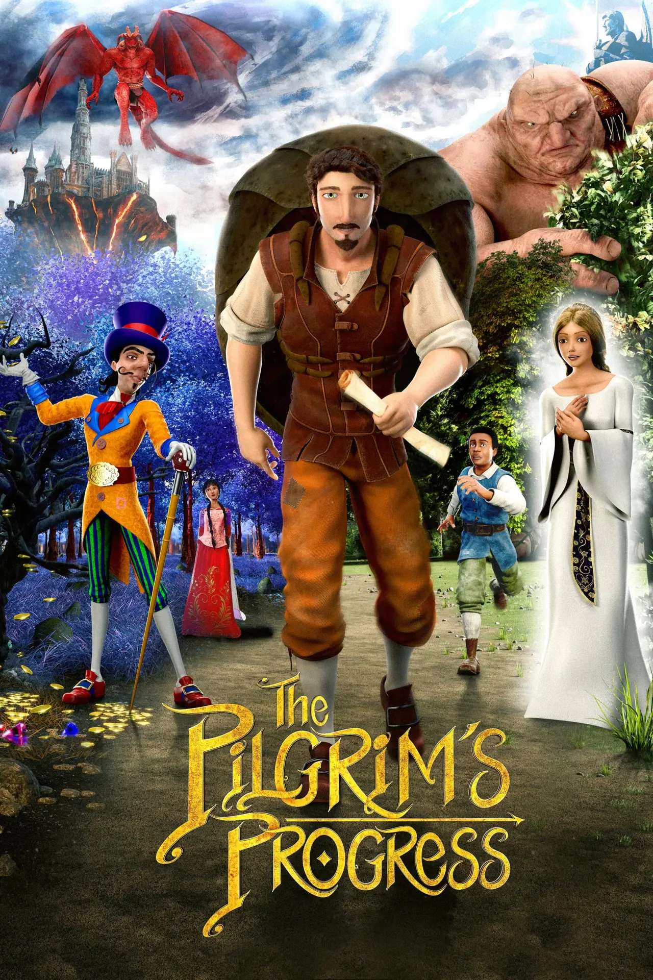 Plakat filmowy "The Pilgrim