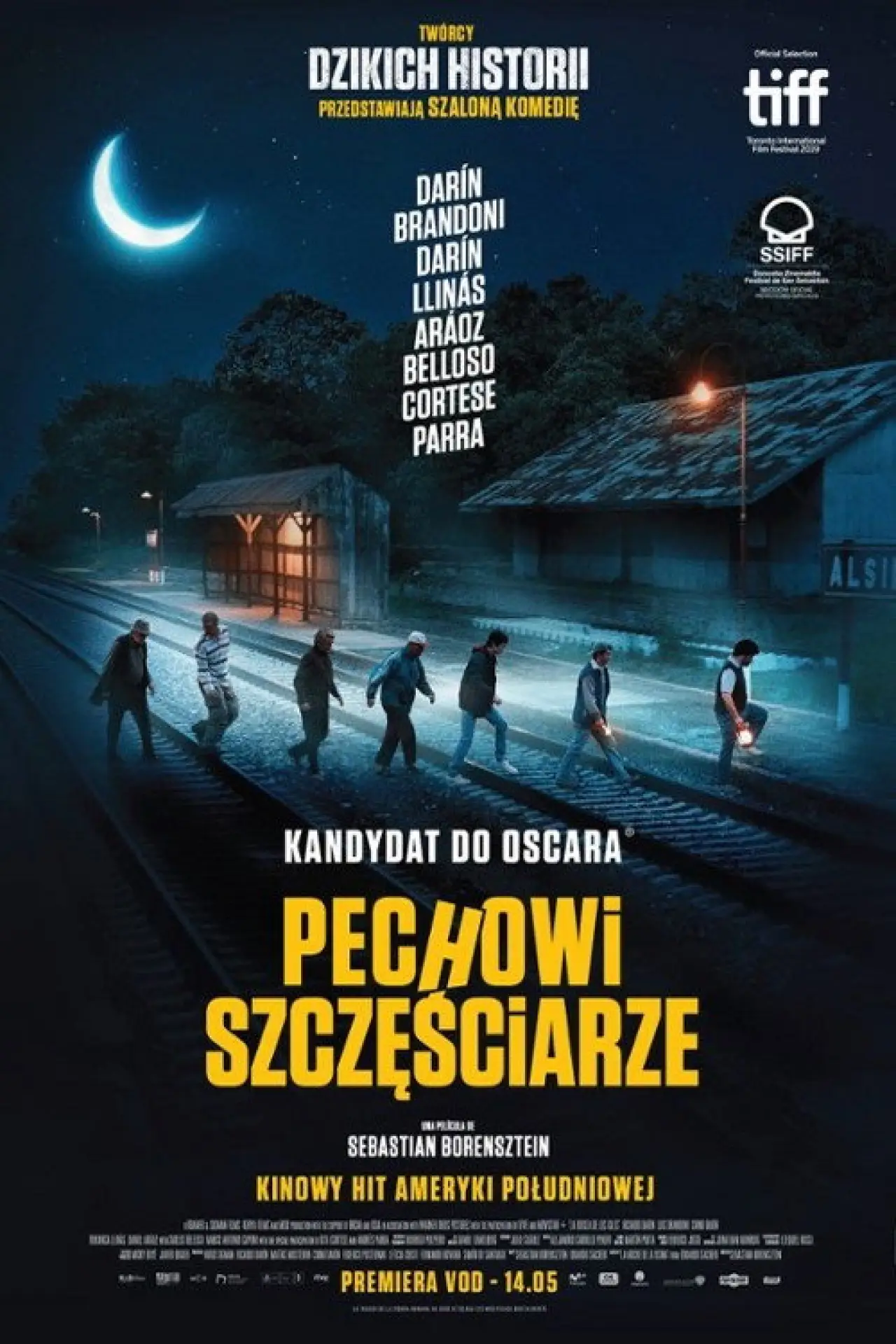 Plakat filmowy "Pechowi szczęściarze"
