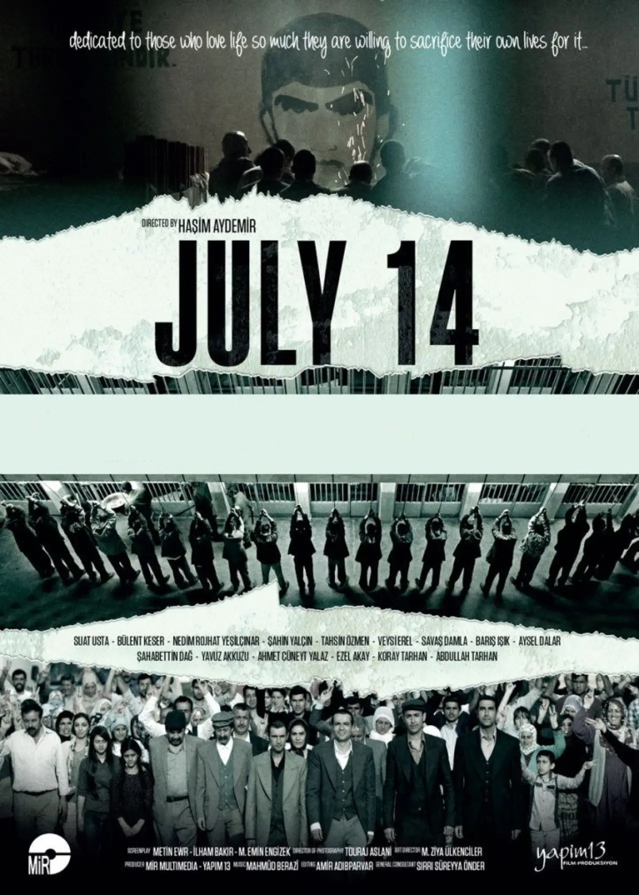 Plakat filmowy "14 Tîrmeh"