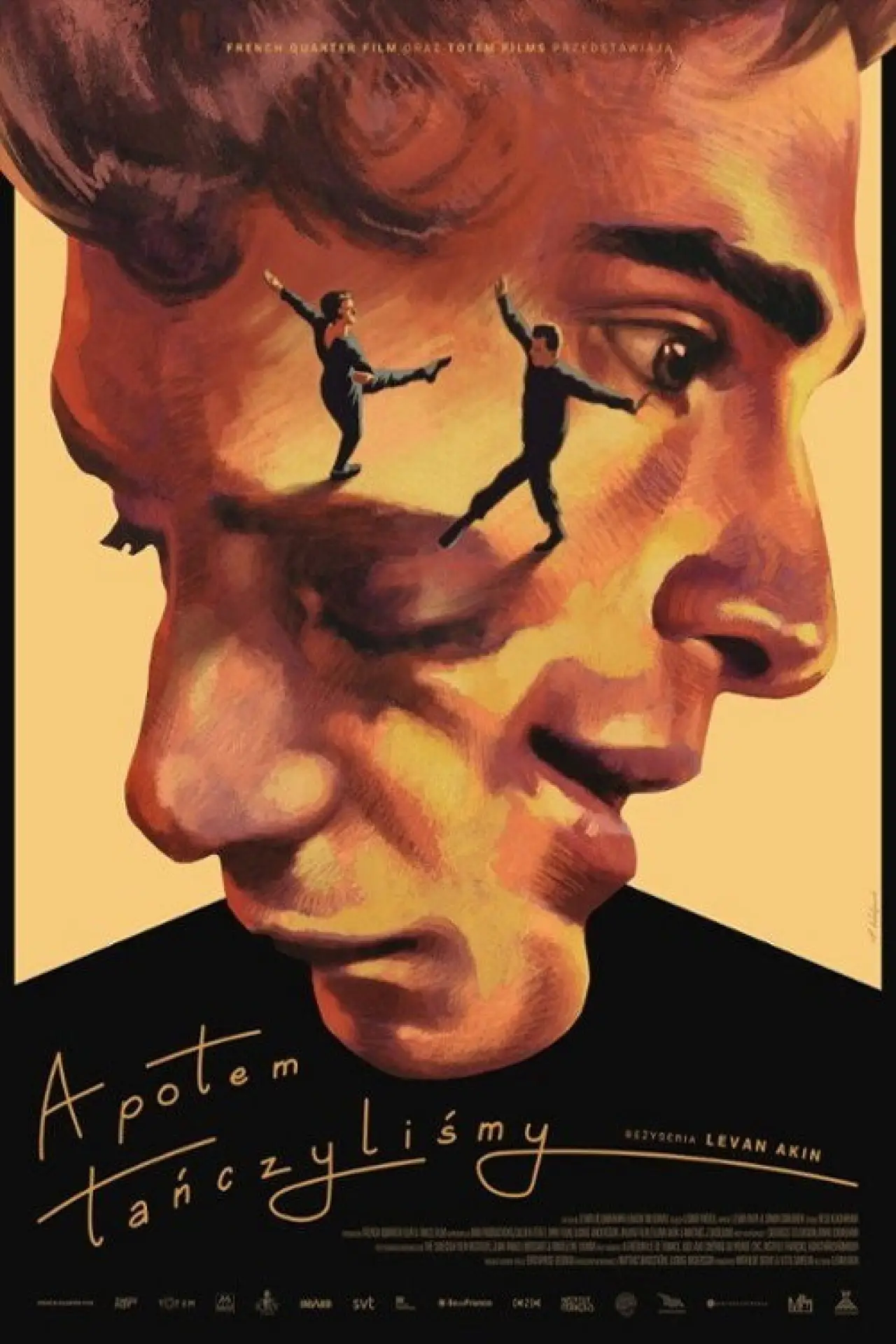 Plakat filmowy "A potem tańczyliśmy"