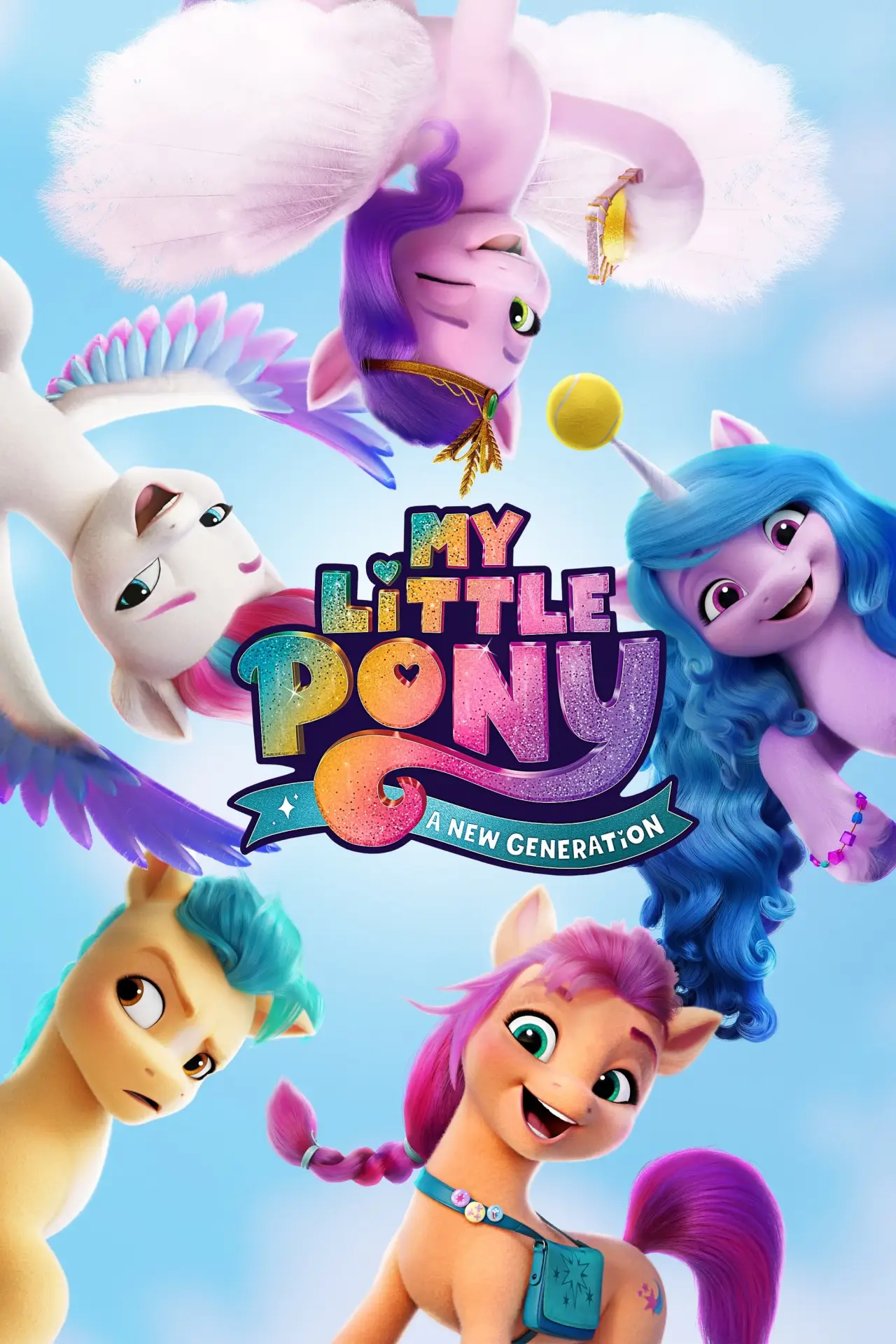 Plakat filmowy "My Little Pony: Nowe pokolenie"