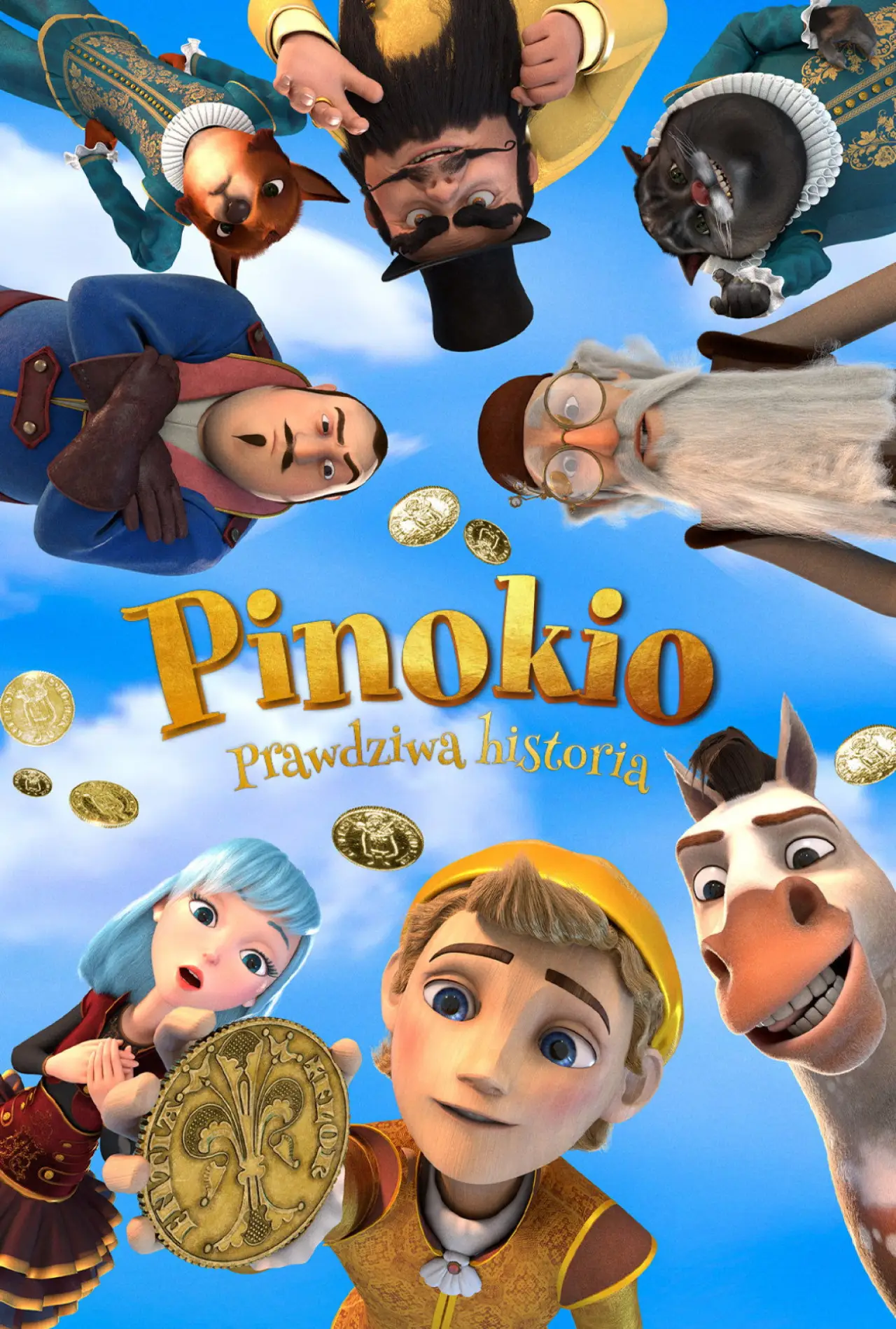 Plakat filmowy "Pinokio. Prawdziwa historia"
