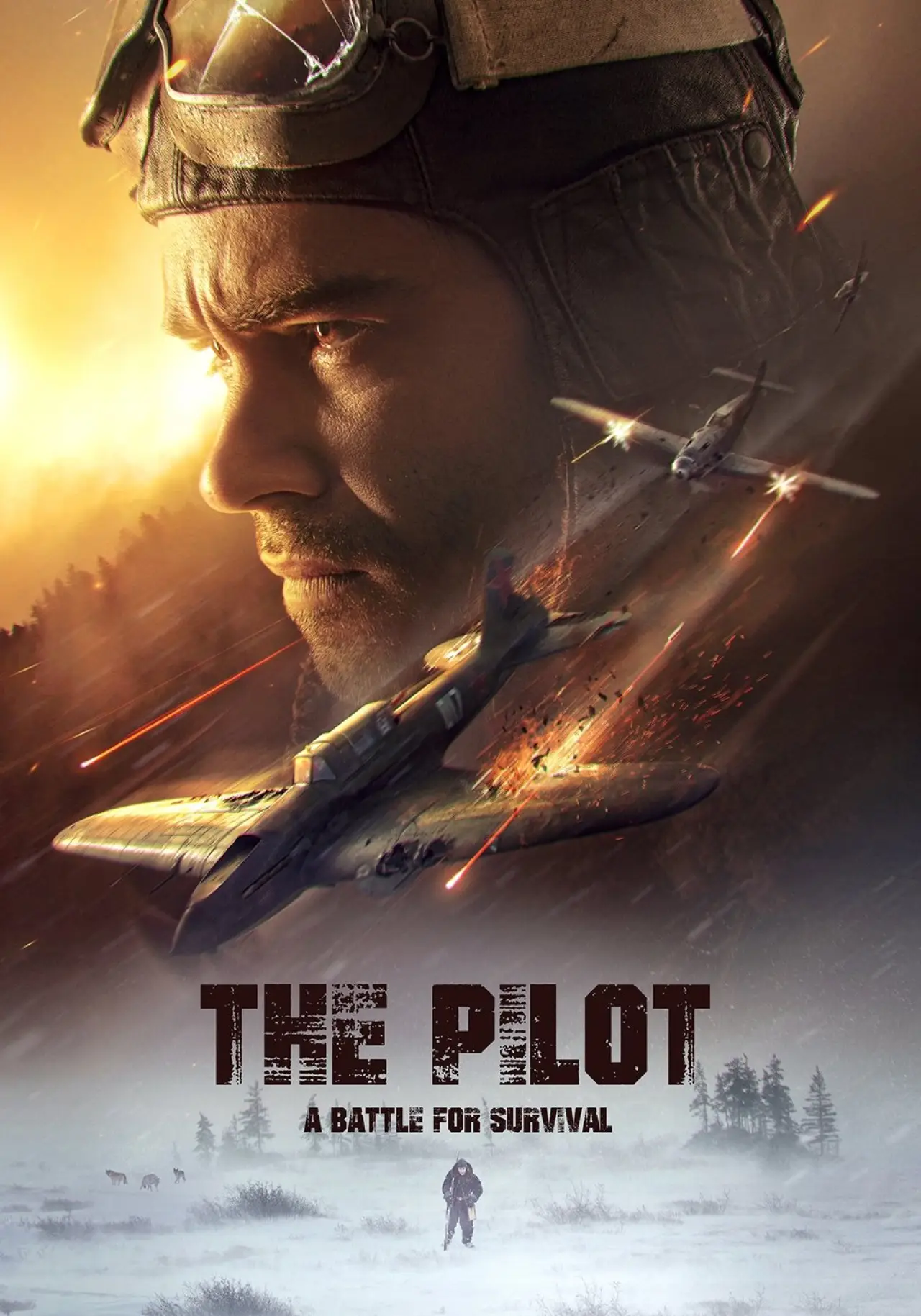 Plakat filmowy "Lotnik"