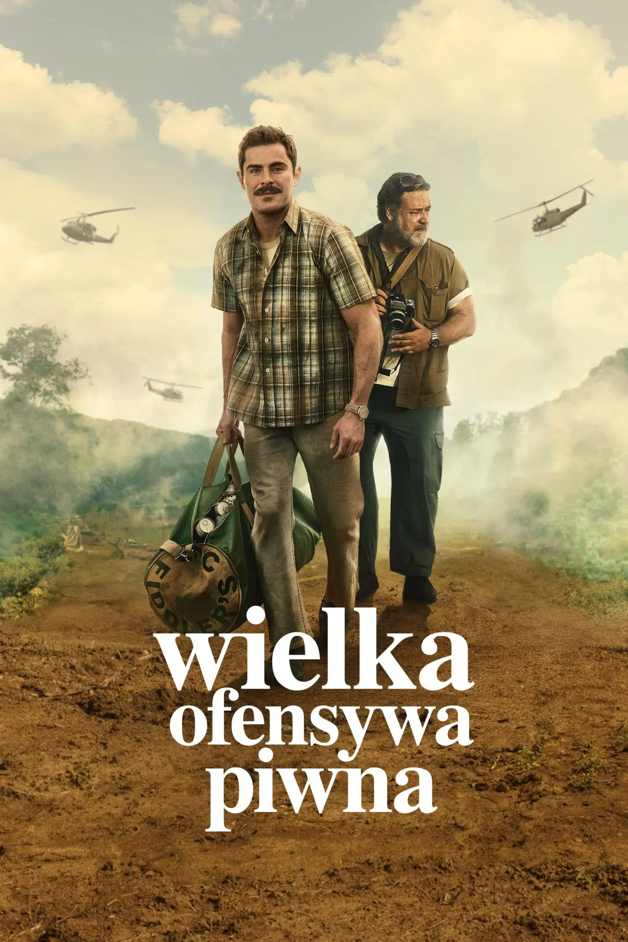 Plakat filmowy "Wielka ofensywa piwna"