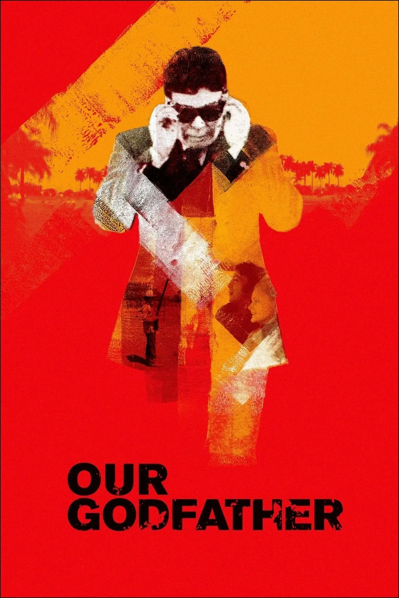 Plakat filmowy "Nasz ojciec chrzestny"