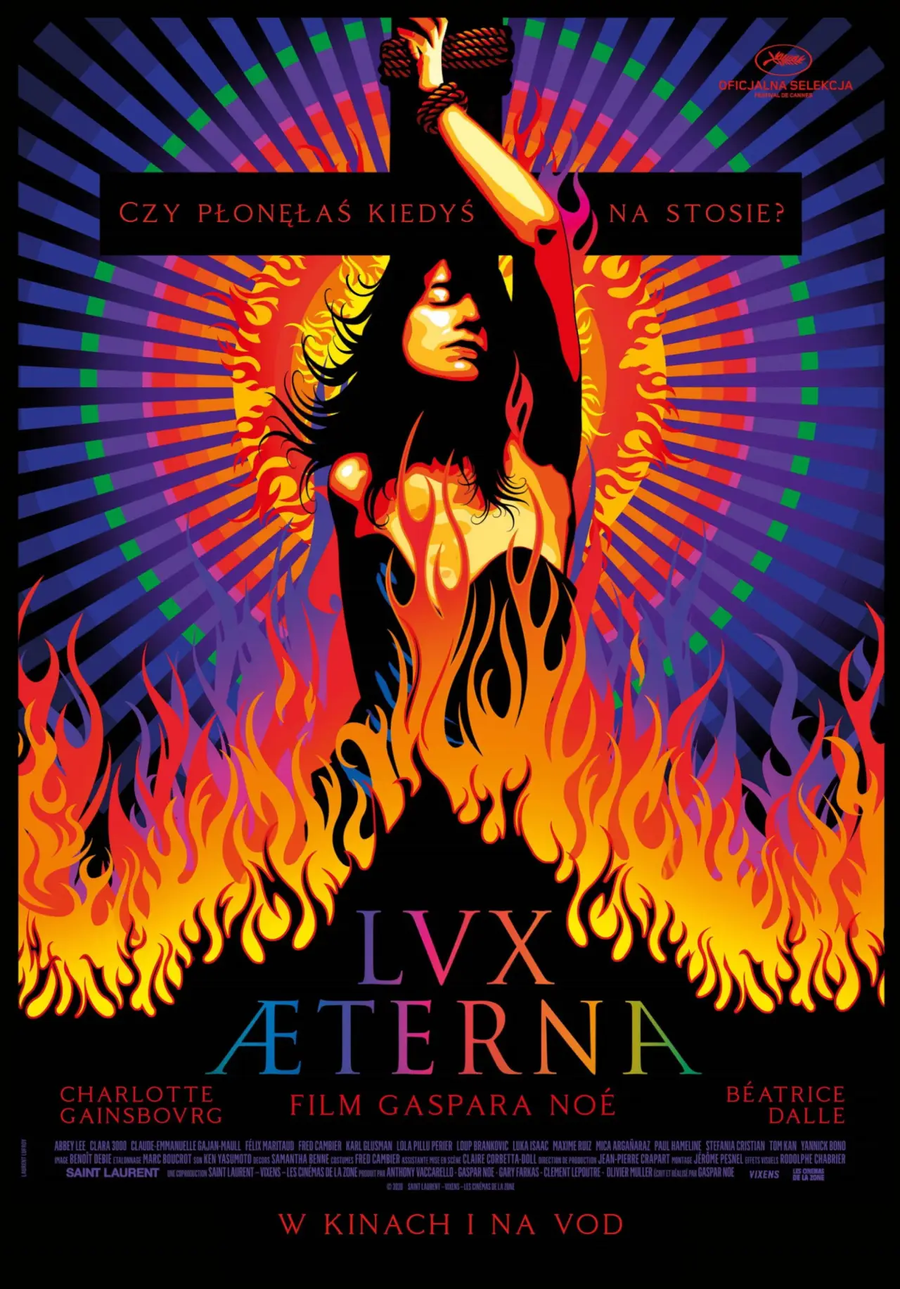 Plakat filmowy "Lux Aeterna"