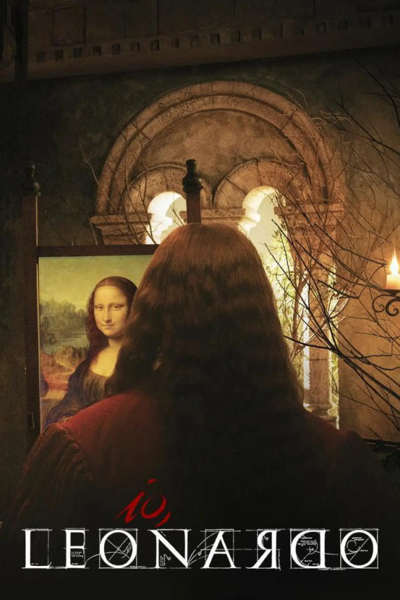 Plakat filmowy "Io, Leonardo"