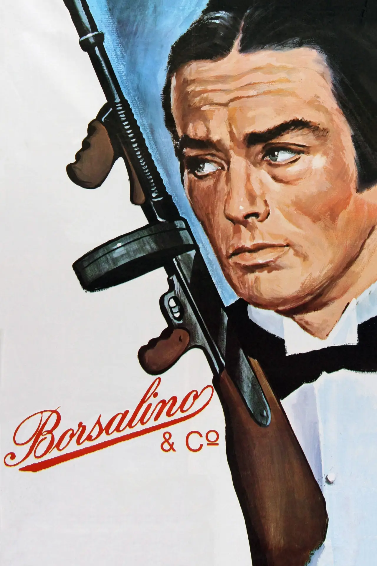 Plakat filmowy "Borsalino i spółka"