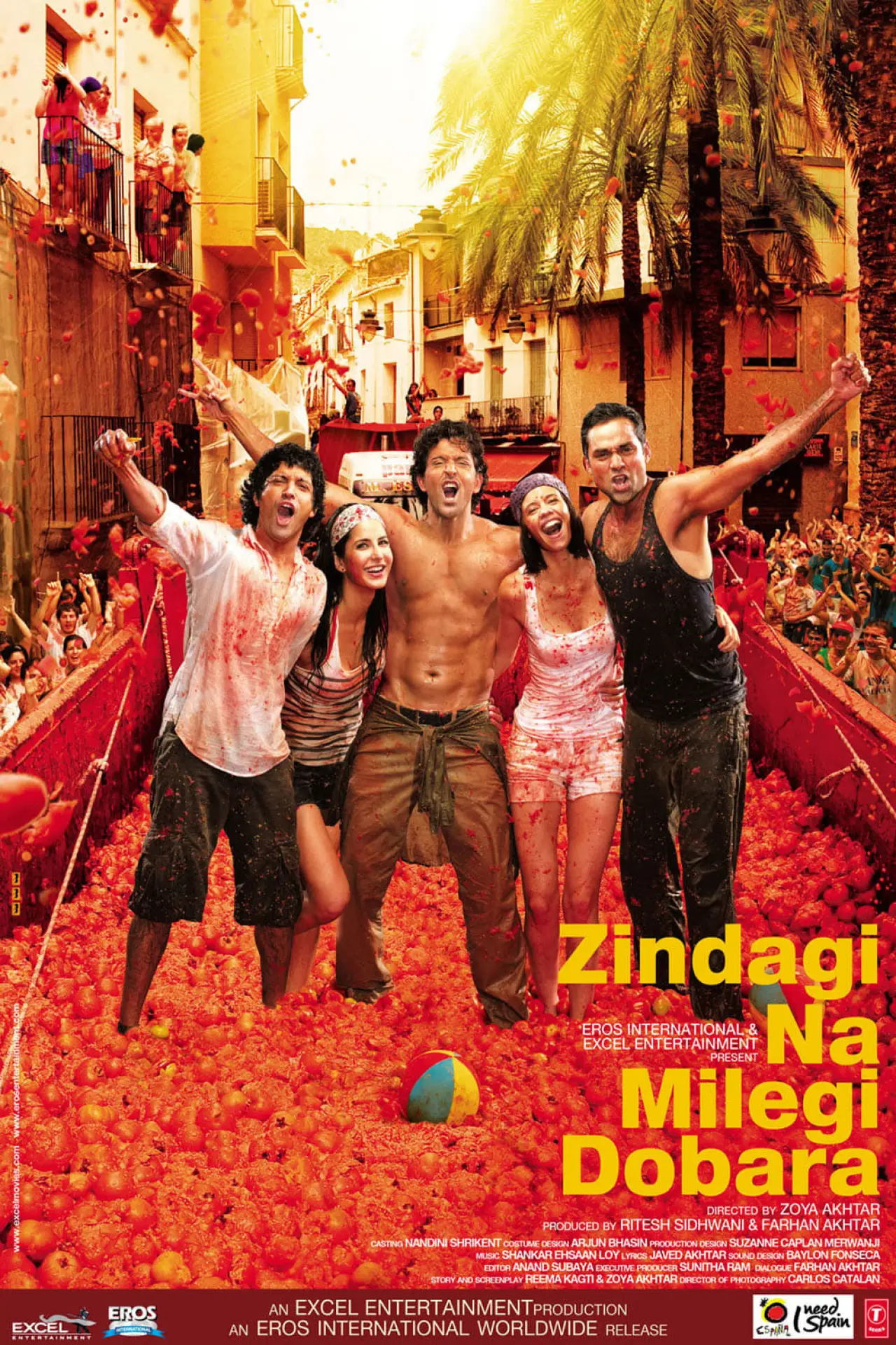 Plakat filmowy "Żyje się tylko raz"