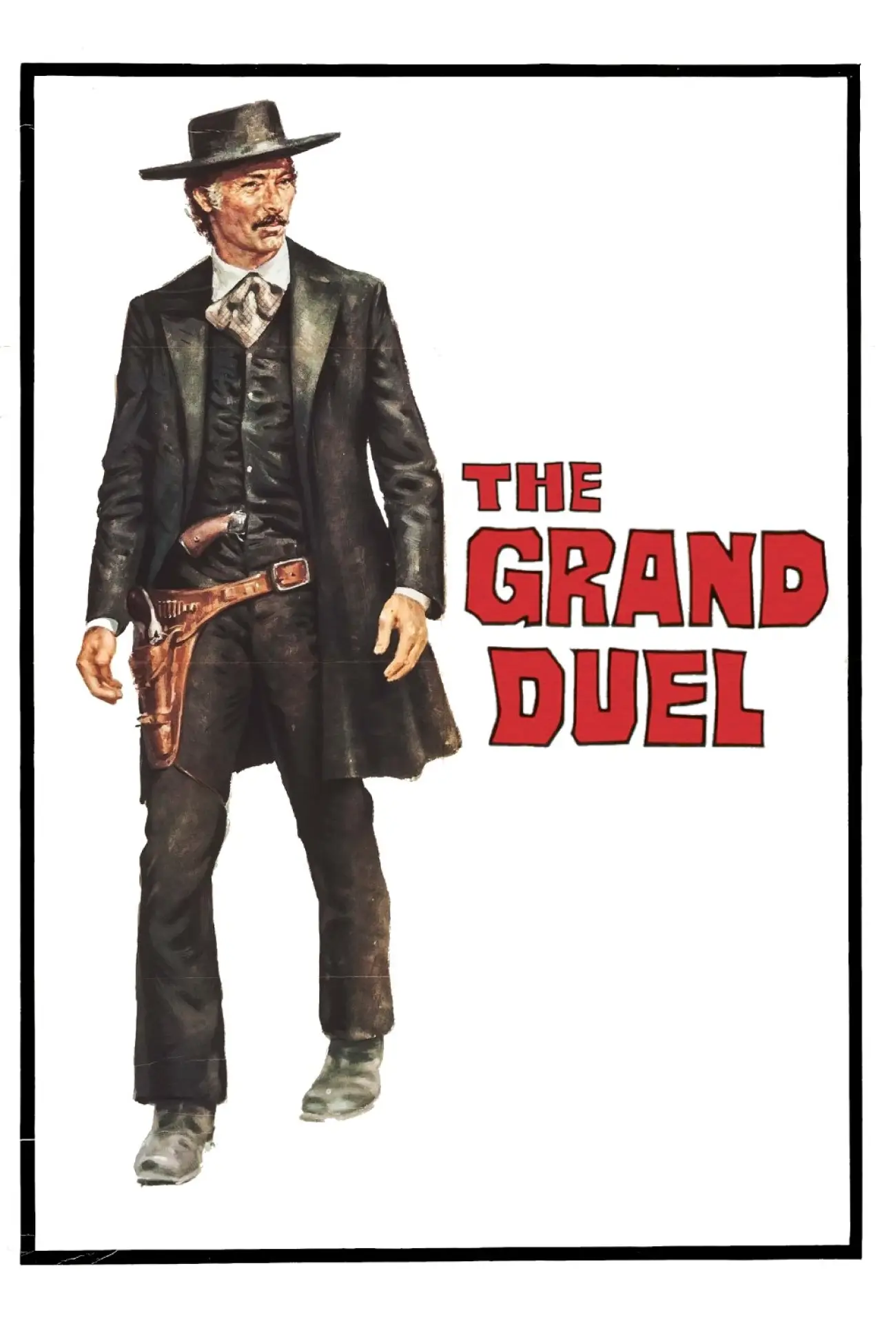 Plakat filmowy "Wielki pojedynek"