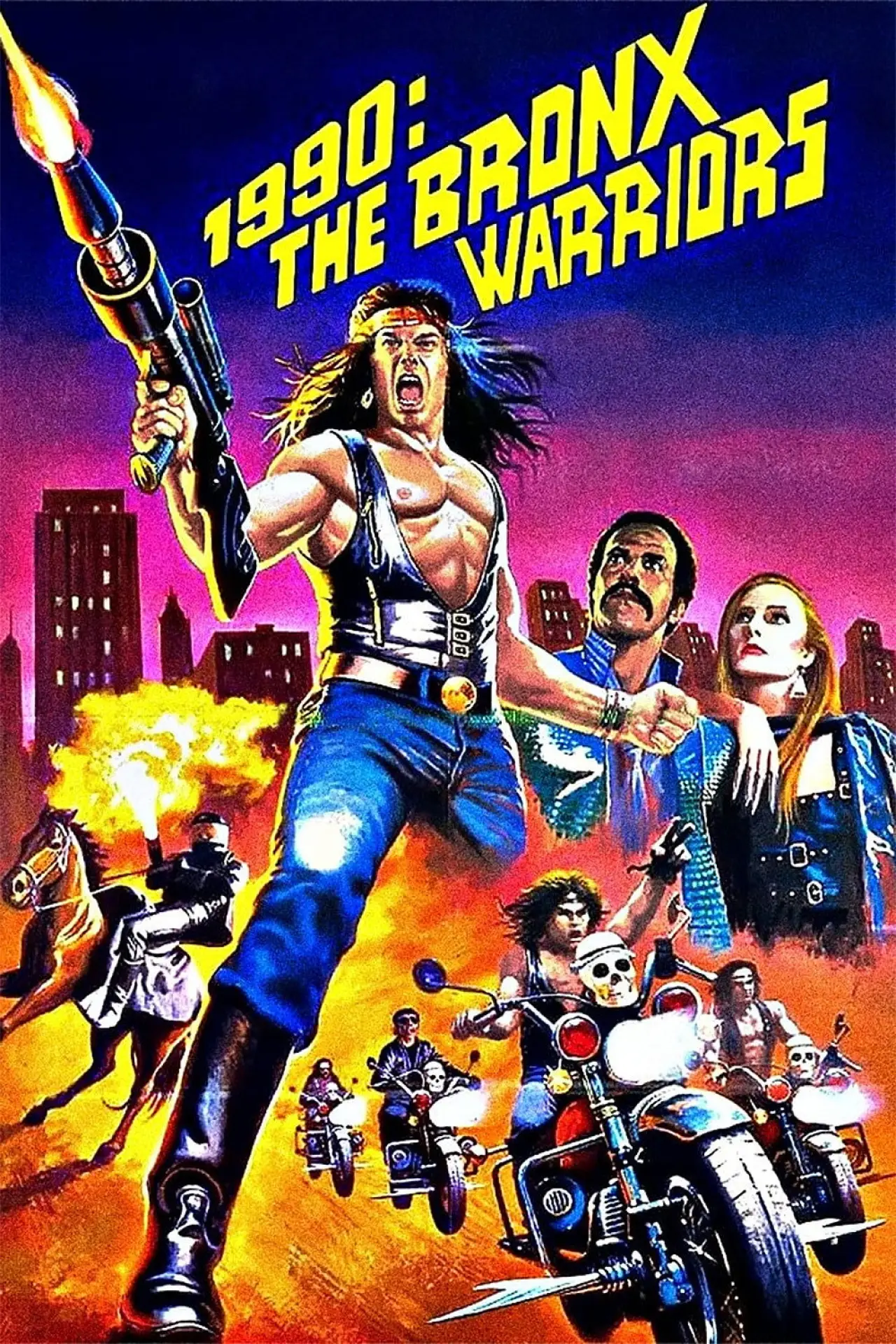 Plakat filmowy "1990: I guerrieri del Bronx"