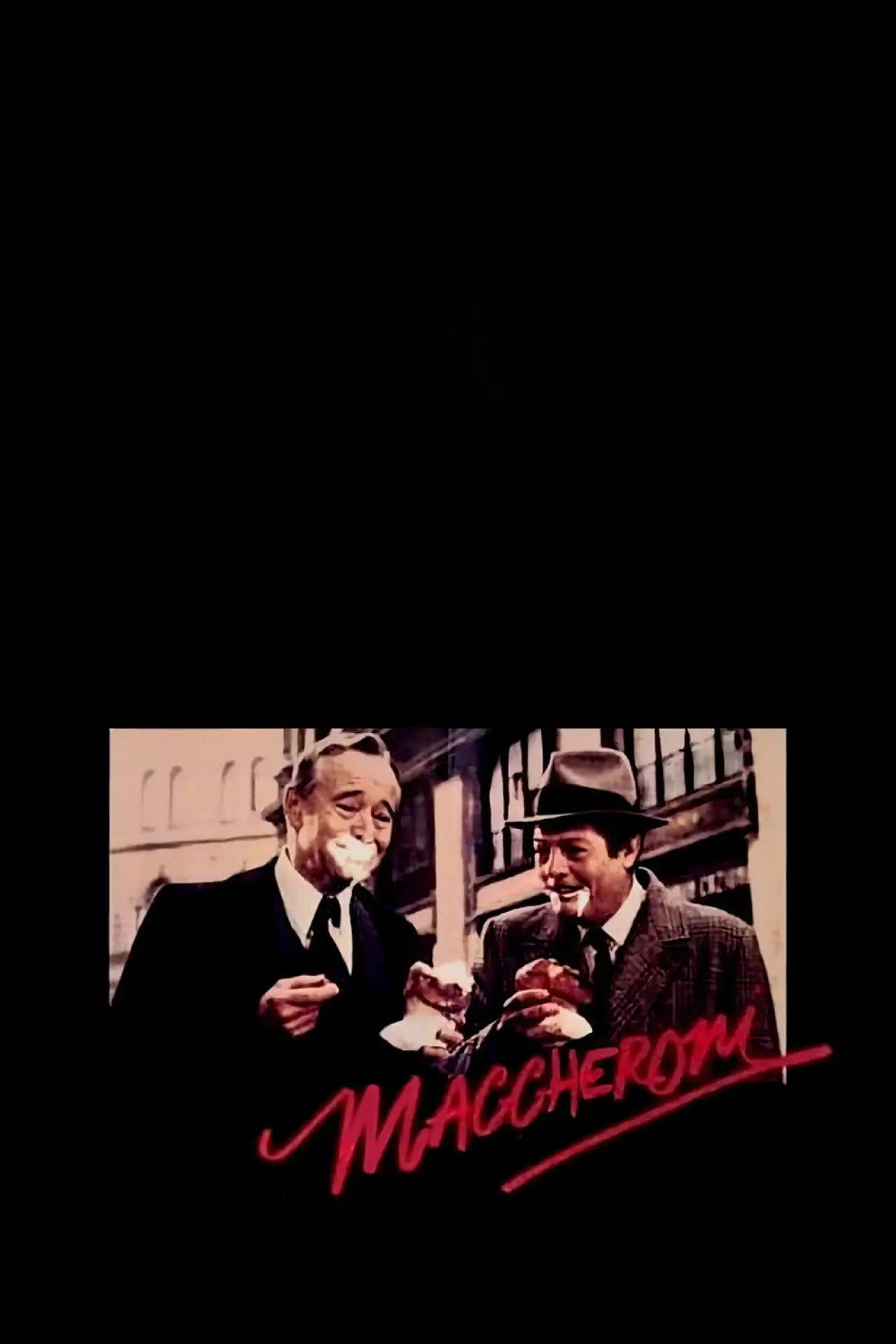 Plakat filmowy "Maccheroni"