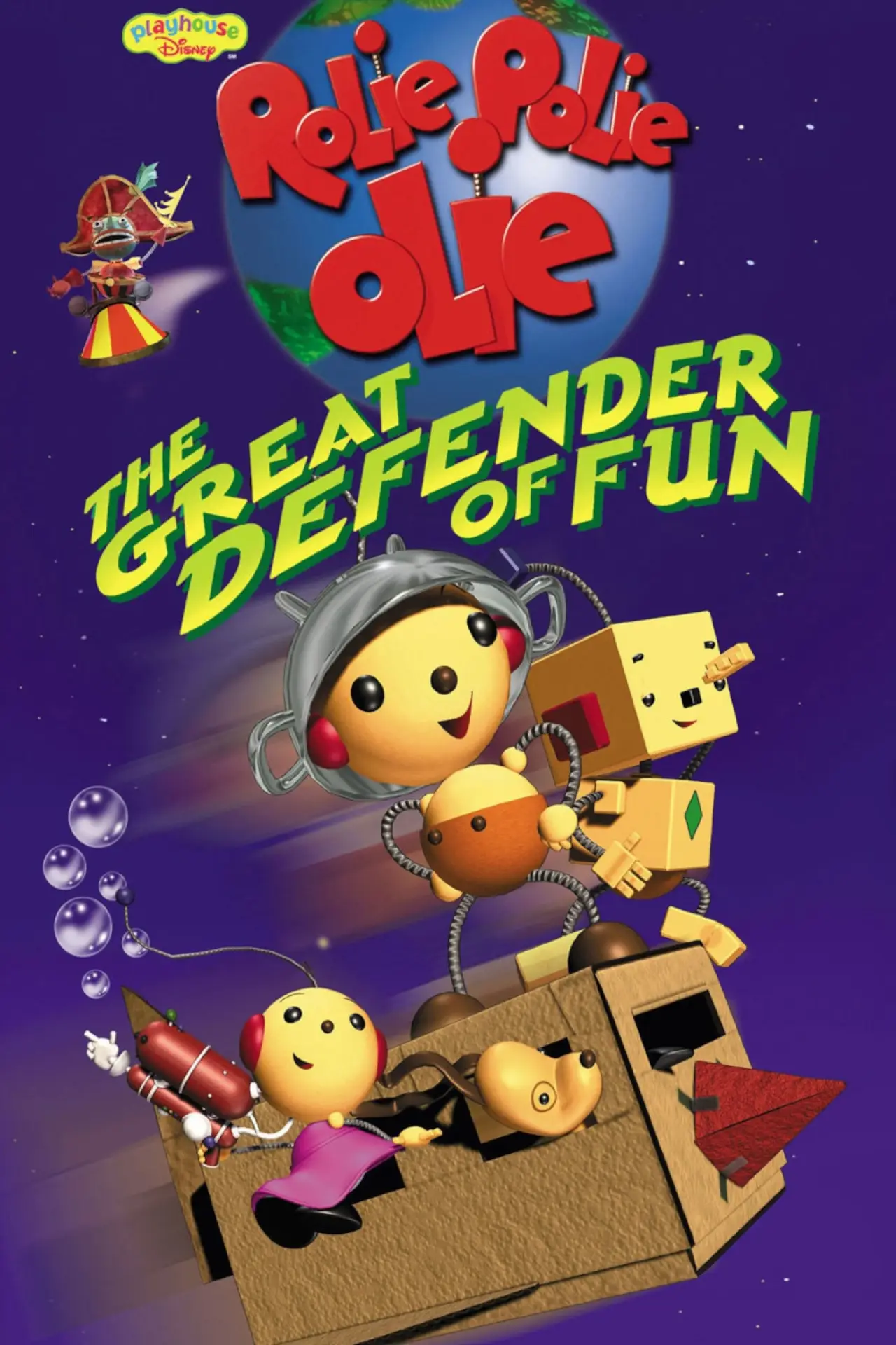 Plakat filmowy "Olinek Okrąglinek: Obrońca uśmiechu"