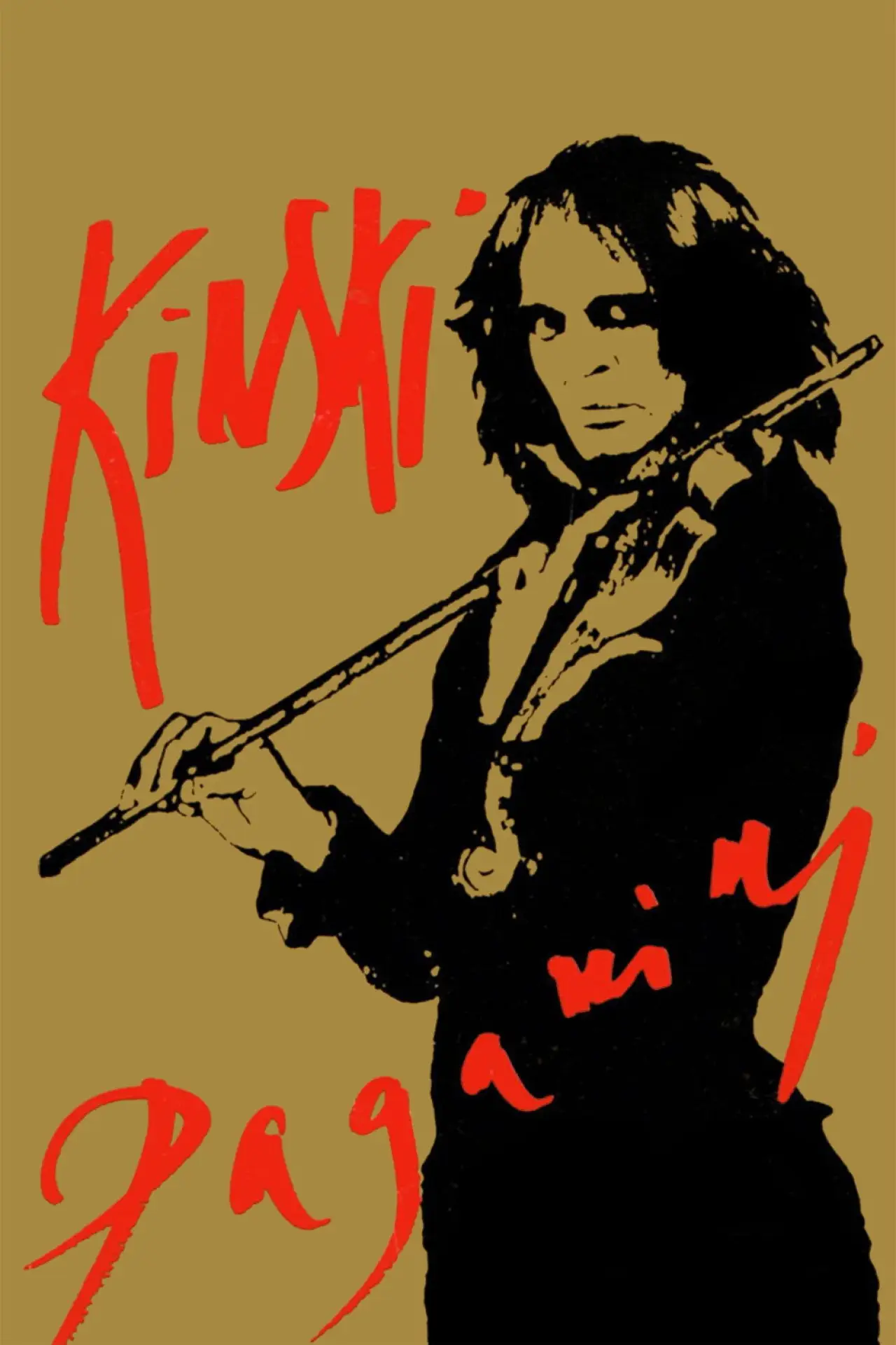 Plakat filmowy "Kinski Paganini"