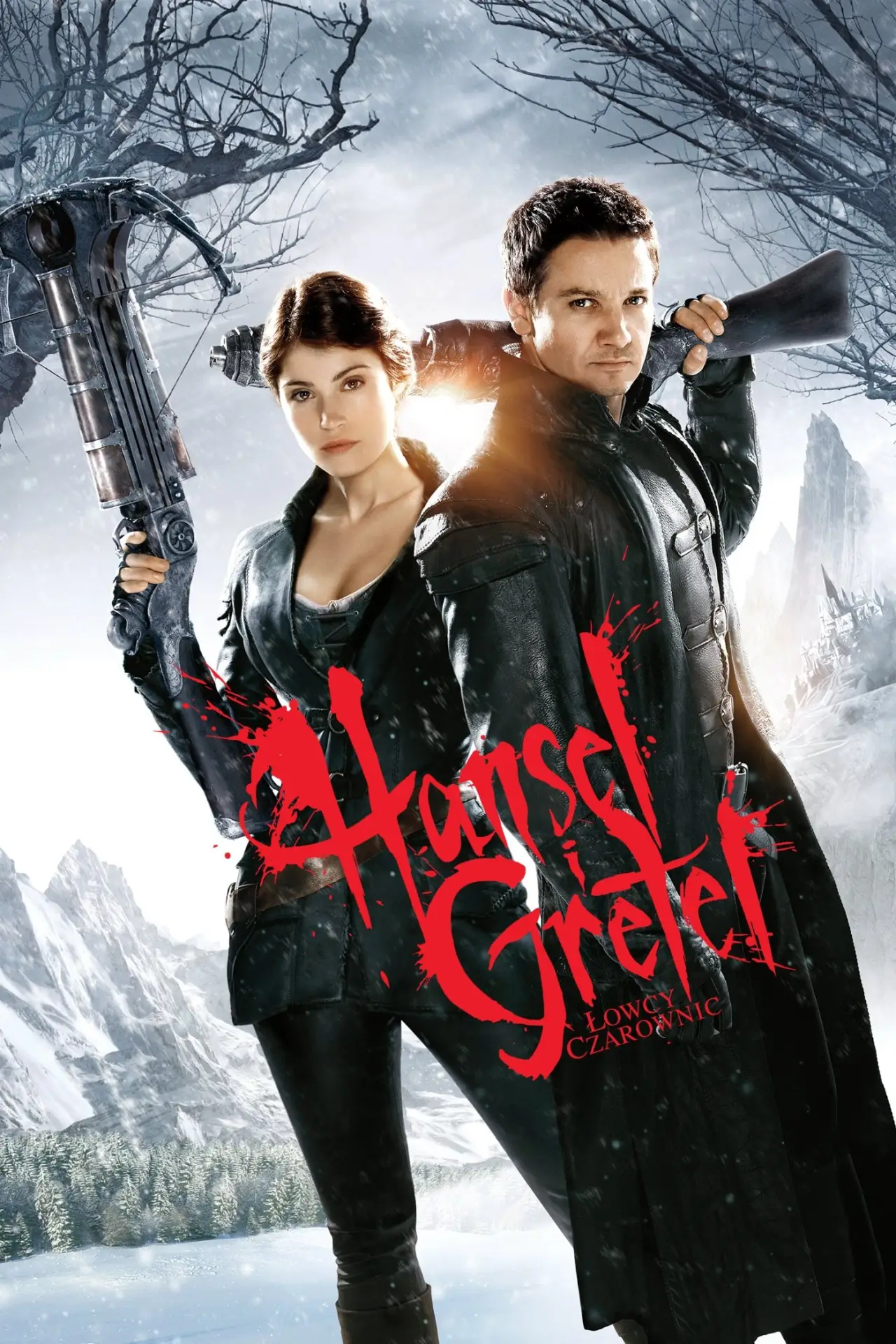 Plakat filmowy "Hansel i Gretel: Łowcy czarownic"