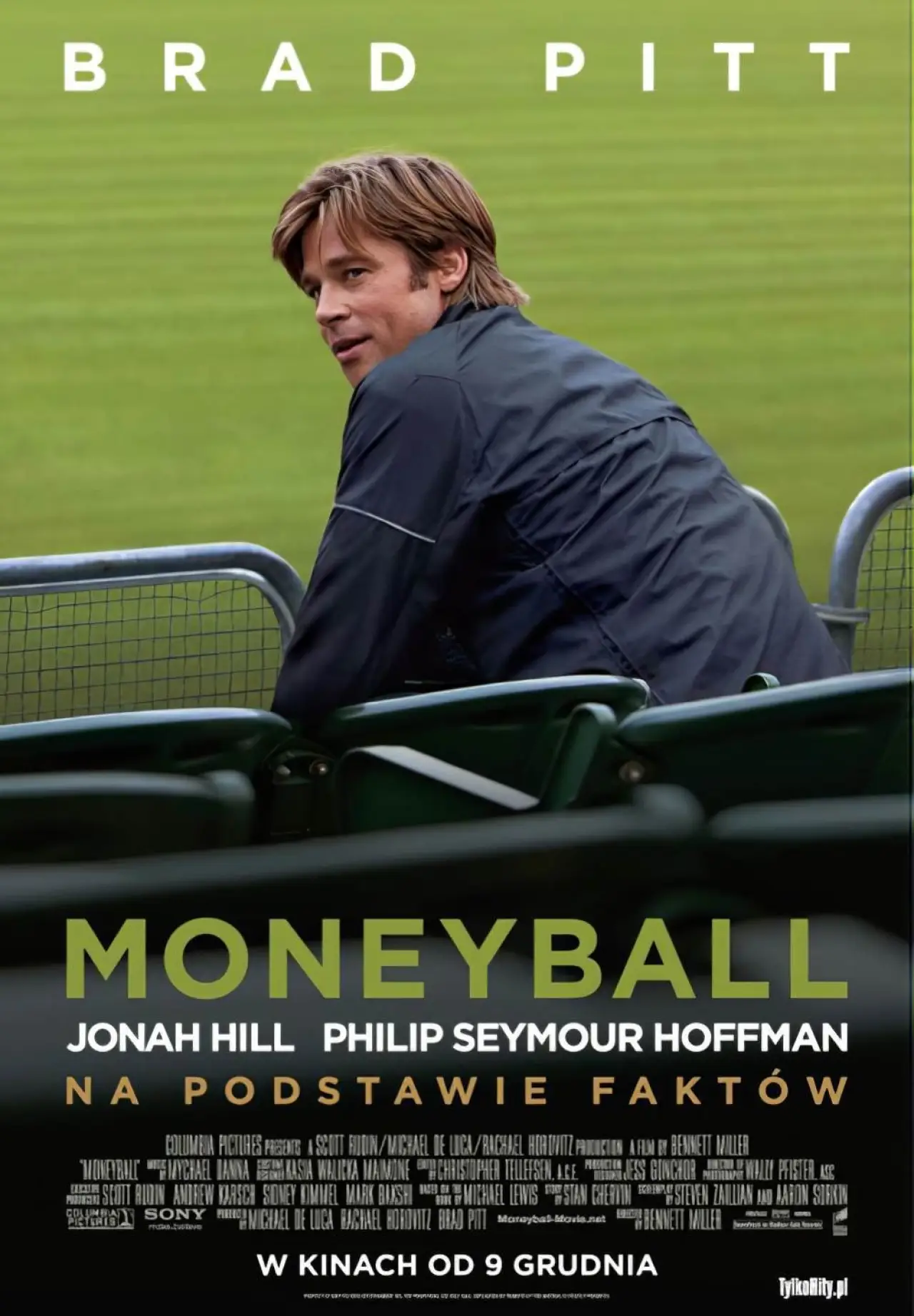Plakat filmowy "Moneyball"