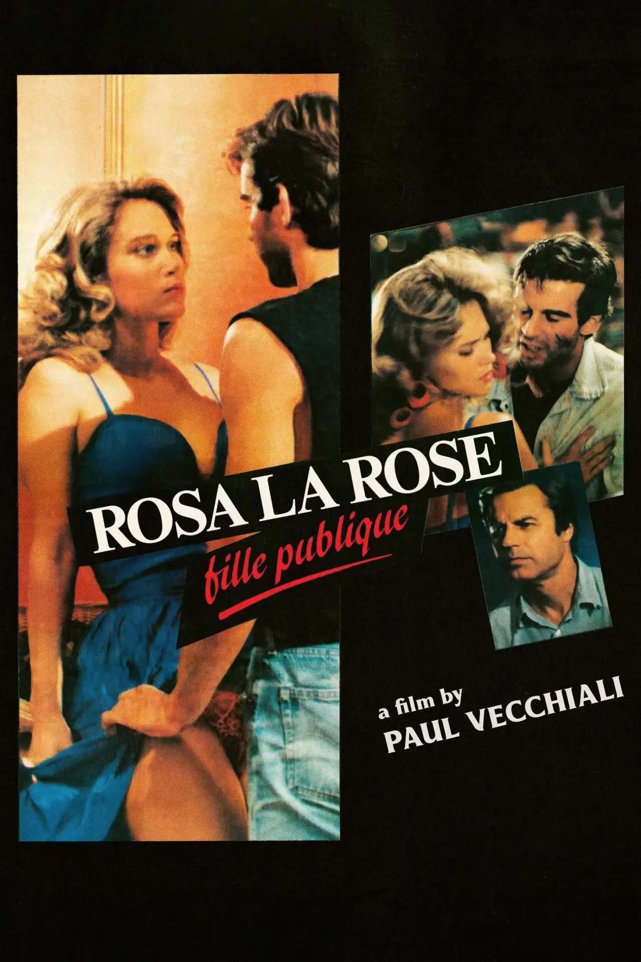 Plakat filmowy "Rosa la rose, fille publique"
