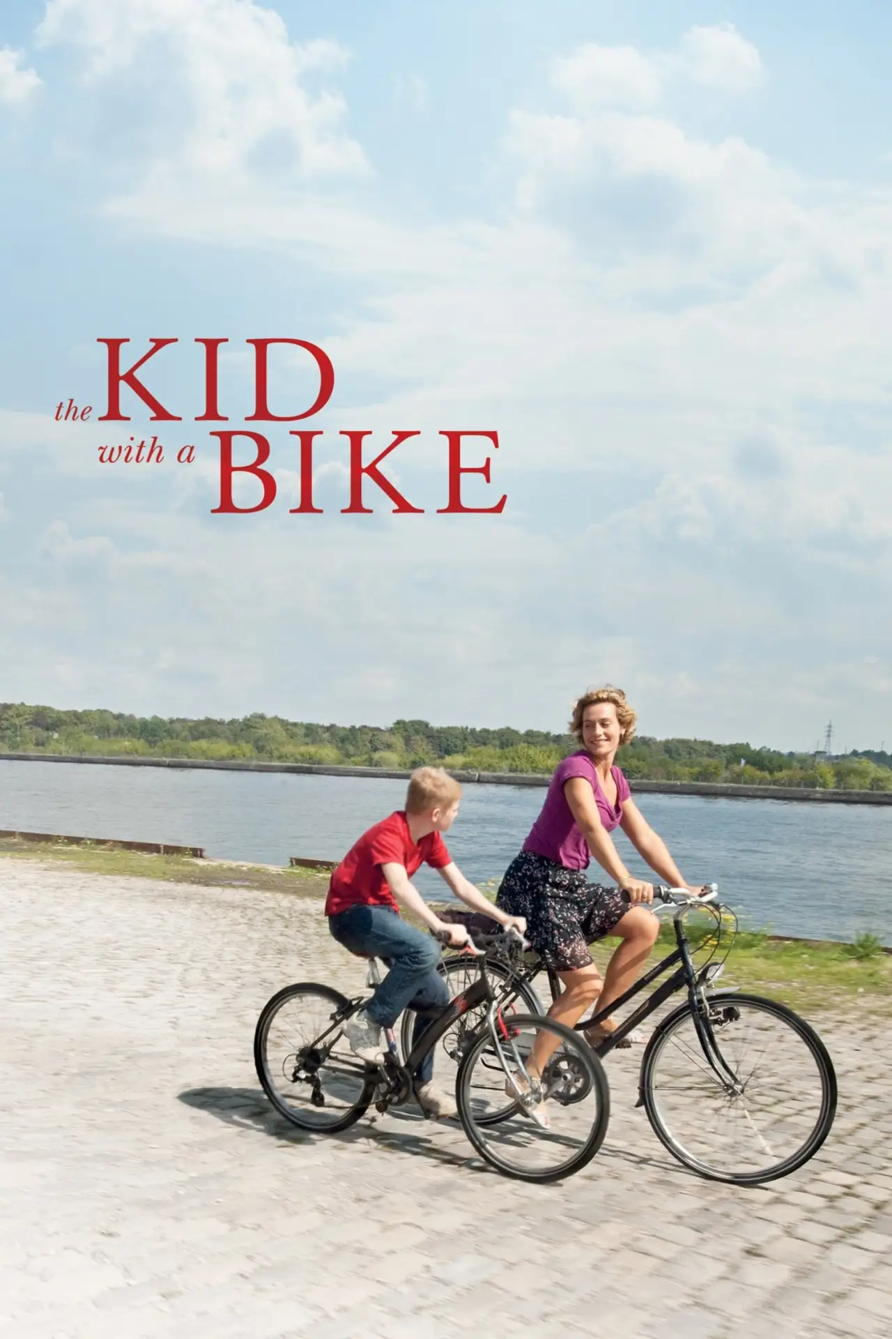 Plakat filmowy "Chłopiec na rowerze"